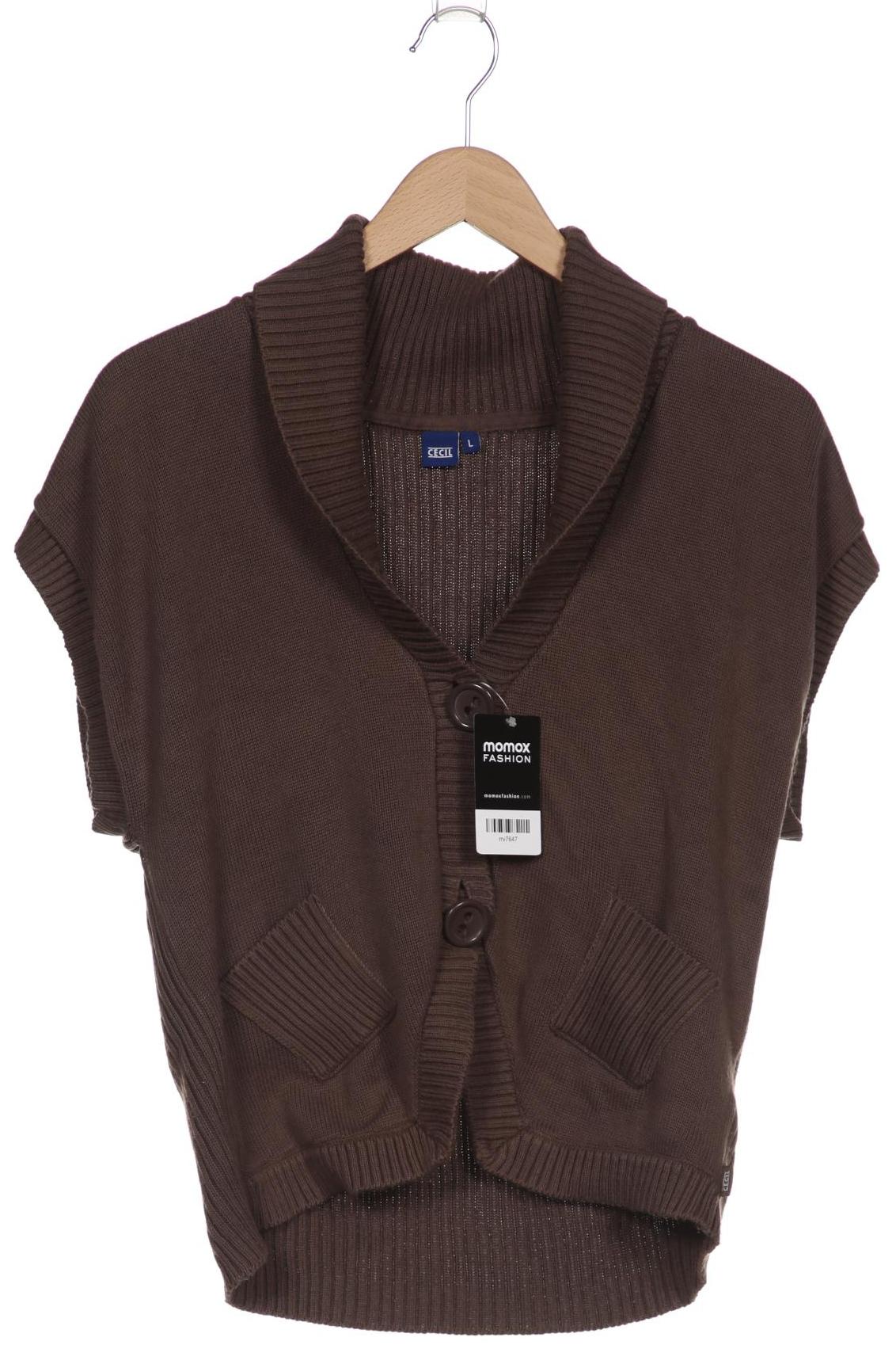 

Cecil Damen Strickjacke, braun, Gr. 42
