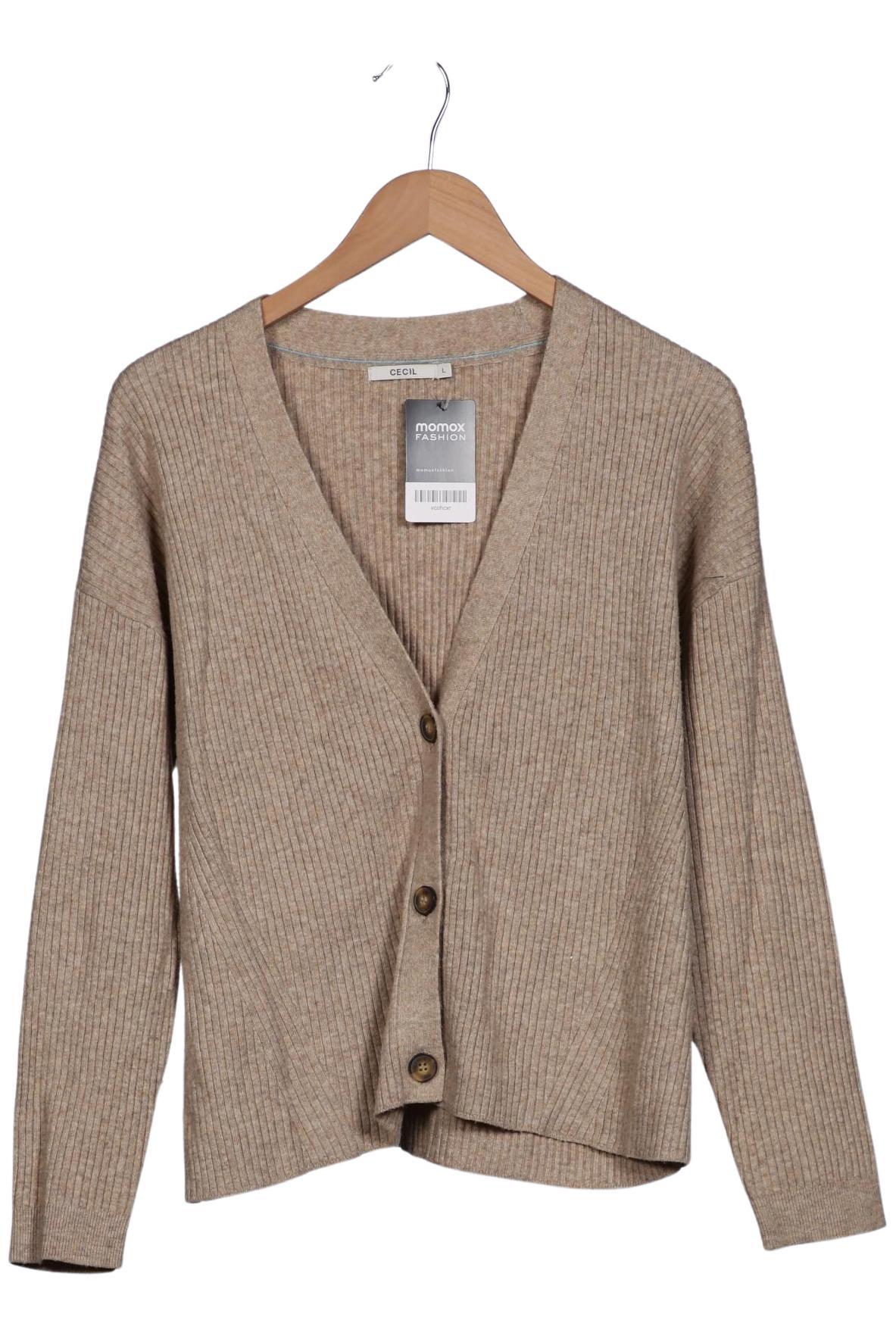 

Cecil Damen Strickjacke, beige, Gr. 42