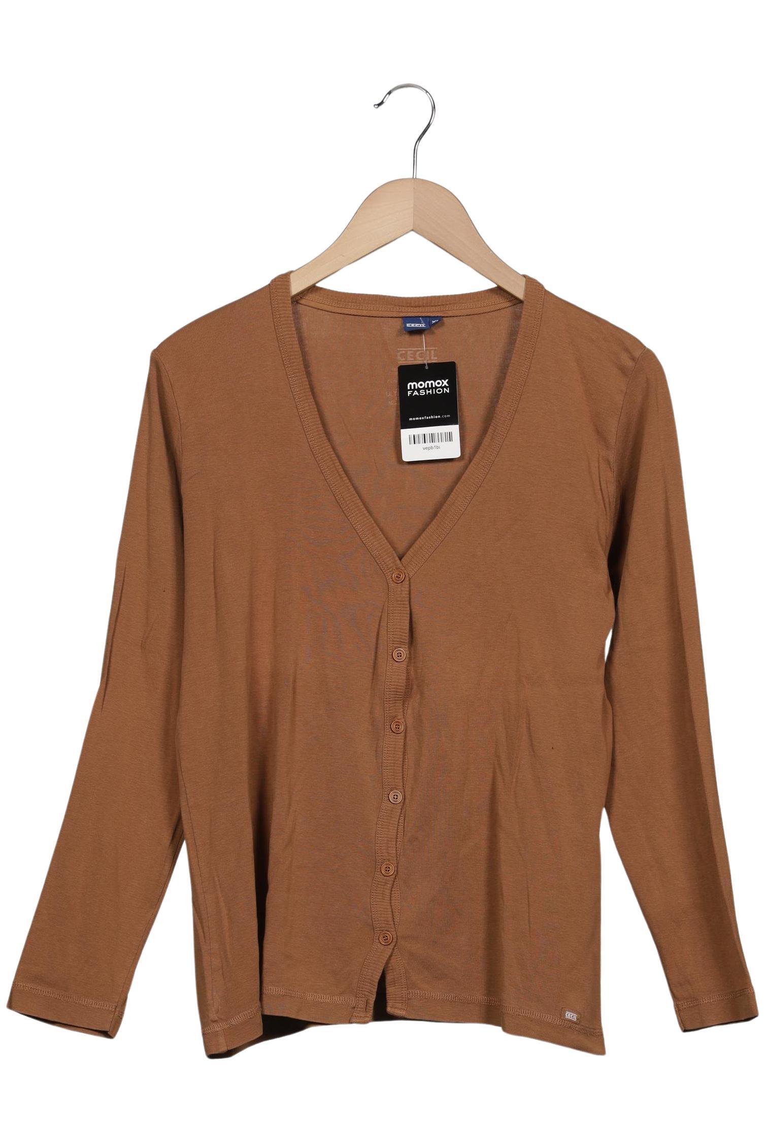 

Cecil Damen Strickjacke, braun, Gr. 44