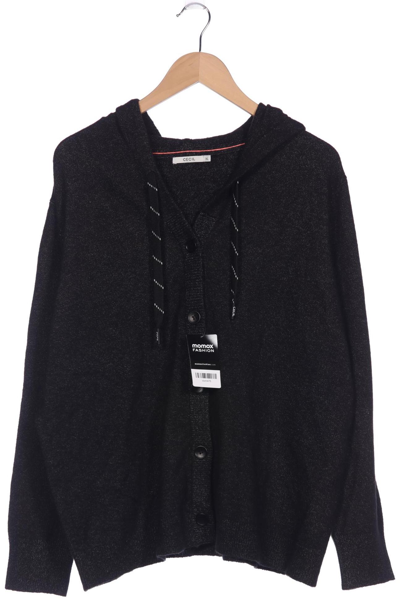 

Cecil Damen Strickjacke, schwarz, Gr. 44