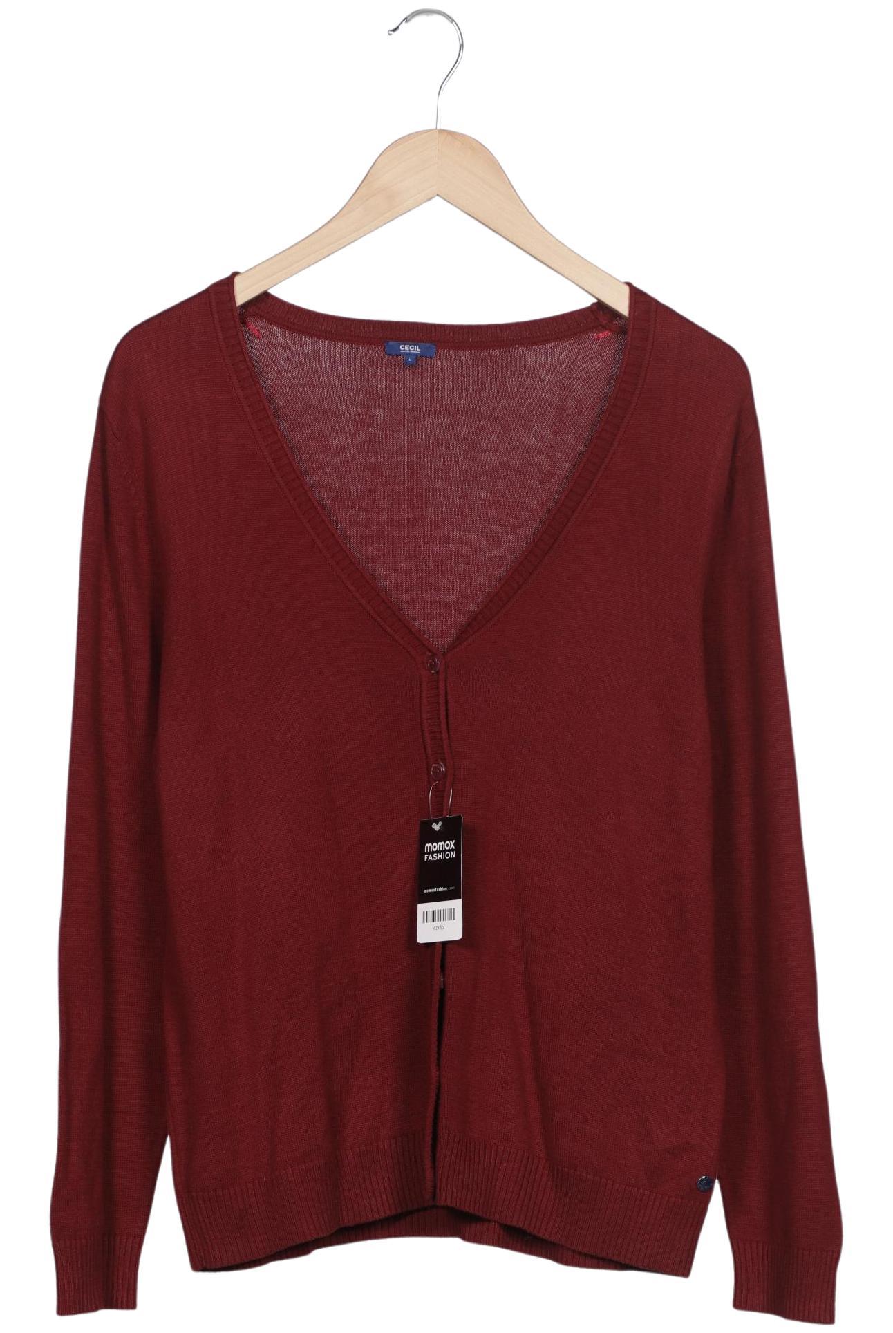 

Cecil Damen Strickjacke, bordeaux, Gr. 42