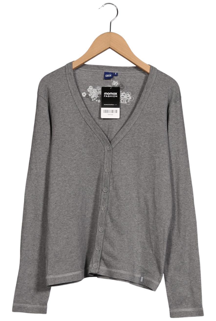 

Cecil Damen Strickjacke, grau, Gr. 36