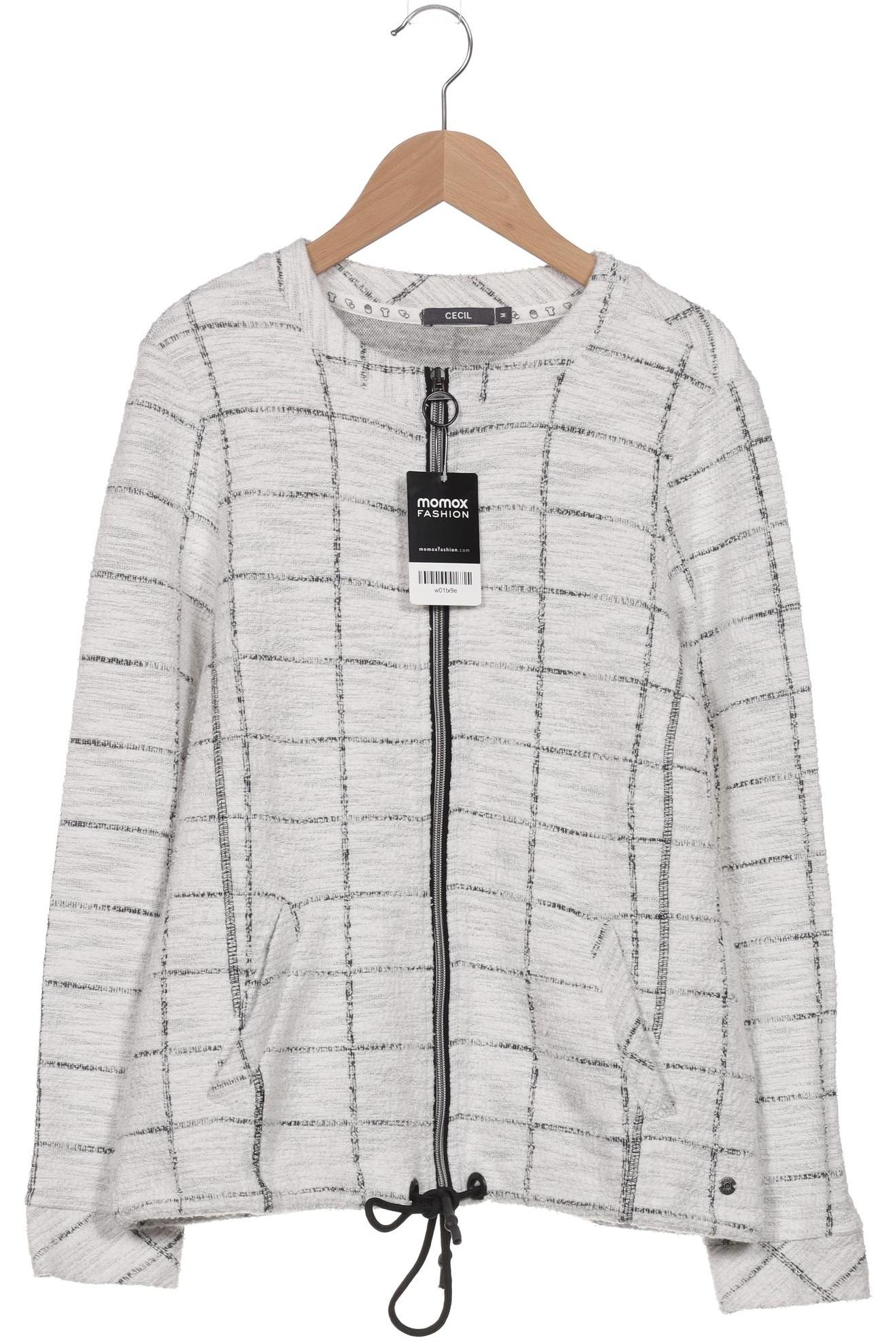 

Cecil Damen Strickjacke, weiß, Gr. 38