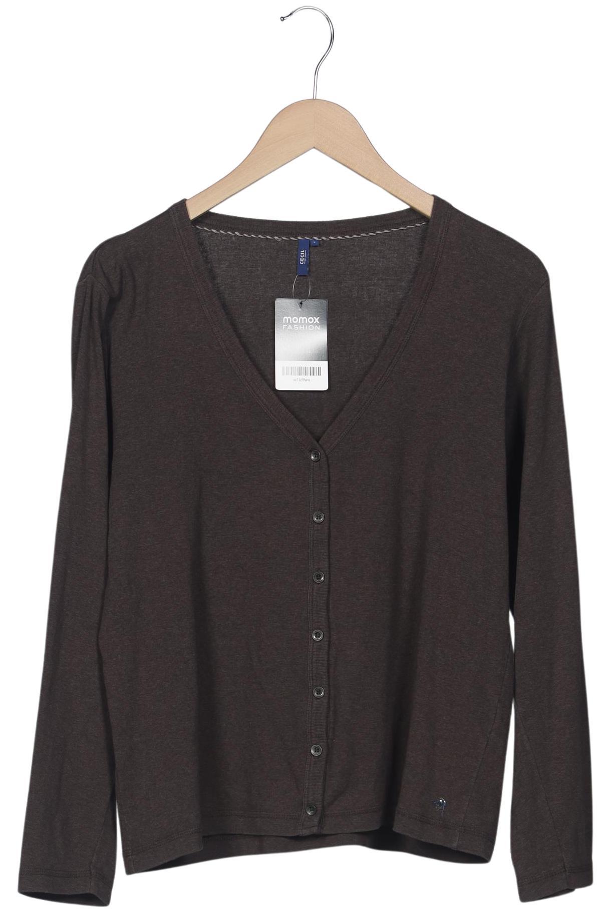 

Cecil Damen Strickjacke, braun, Gr. 42