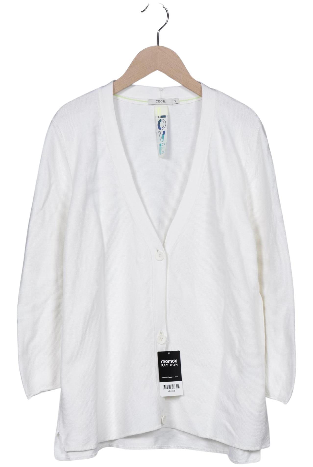 

Cecil Damen Strickjacke, weiß, Gr. 38