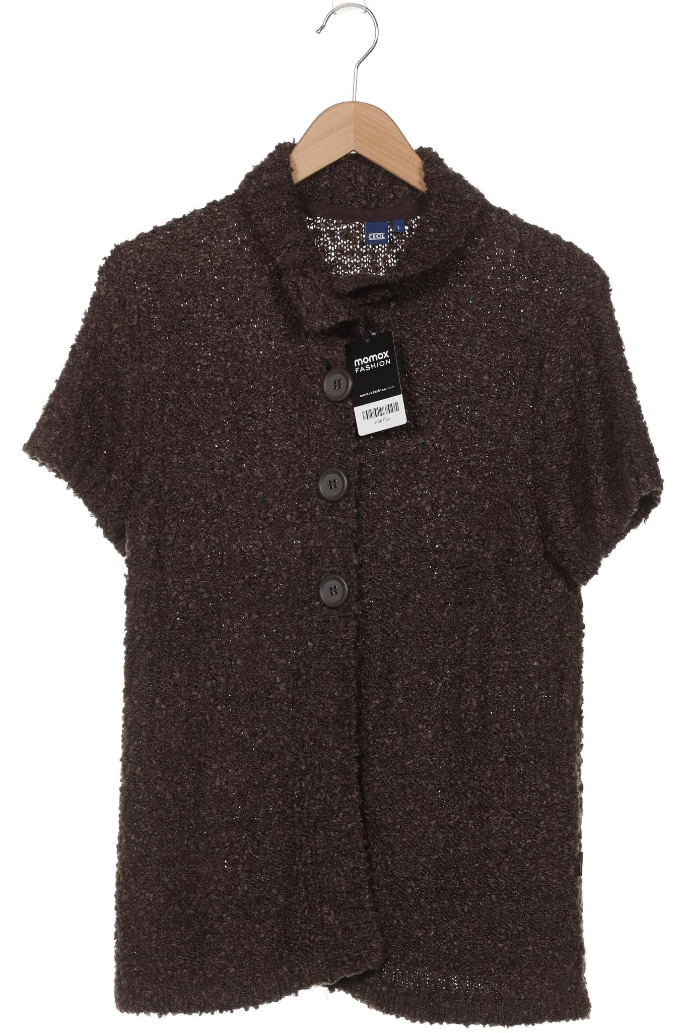 

Cecil Damen Strickjacke, braun, Gr. 42