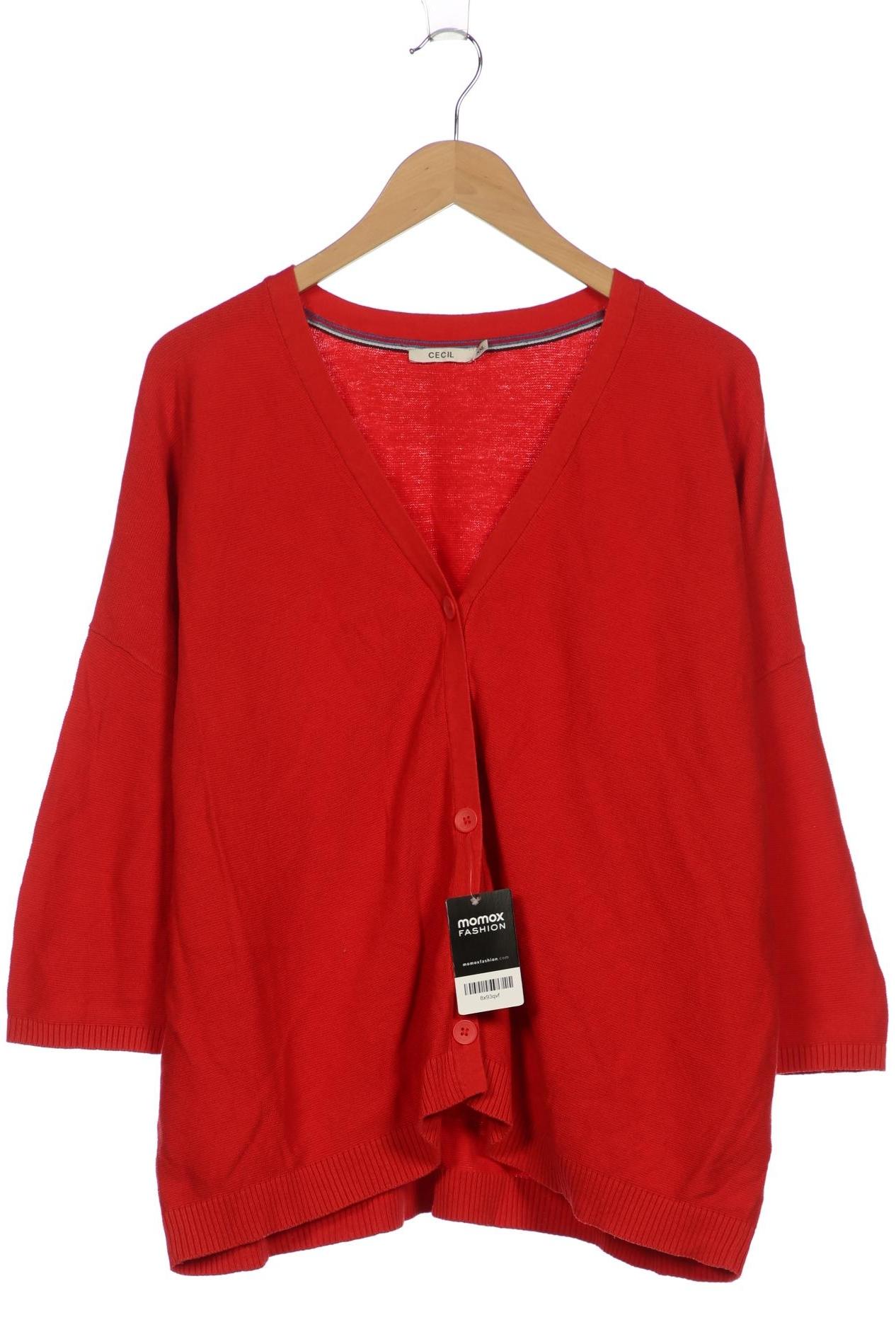 

Cecil Damen Strickjacke, rot, Gr. 46