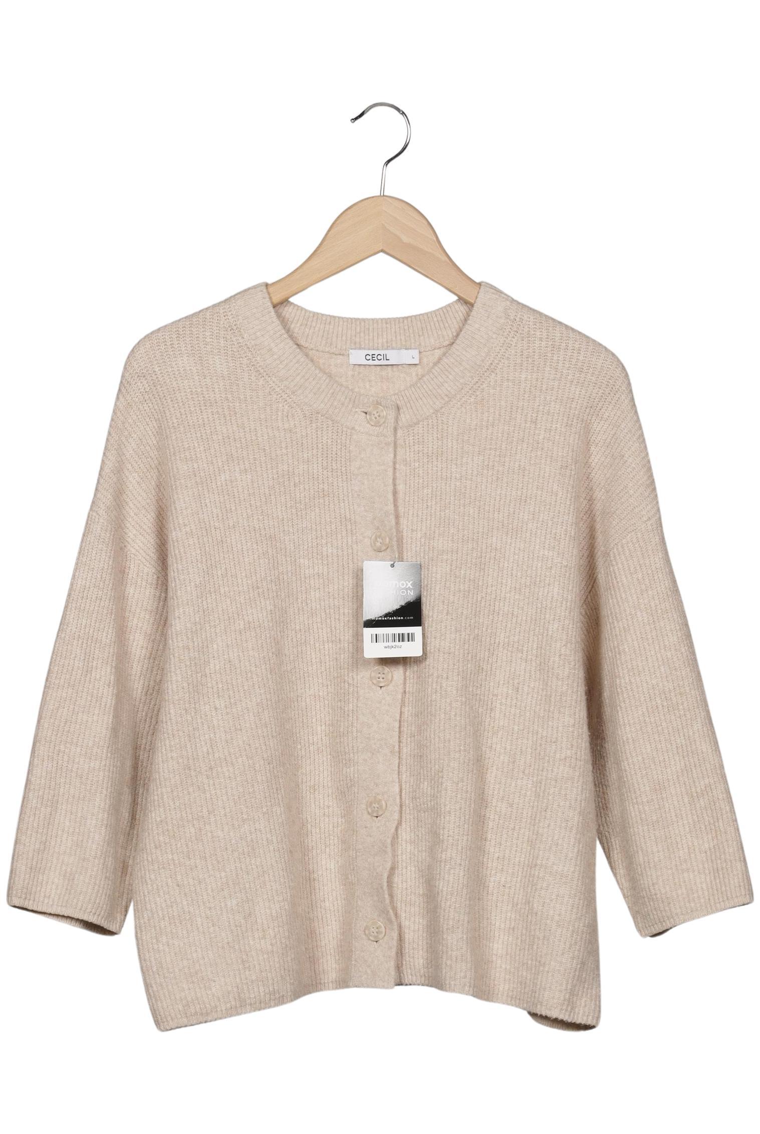 

Cecil Damen Strickjacke, beige, Gr. 42