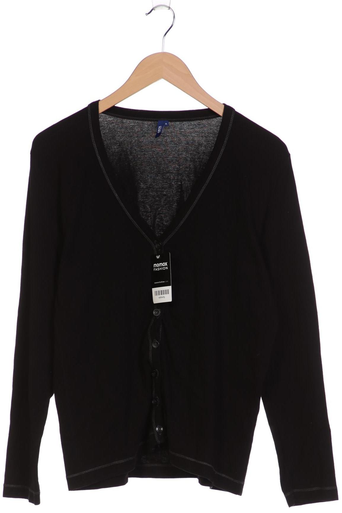 

Cecil Damen Strickjacke, schwarz, Gr. 44