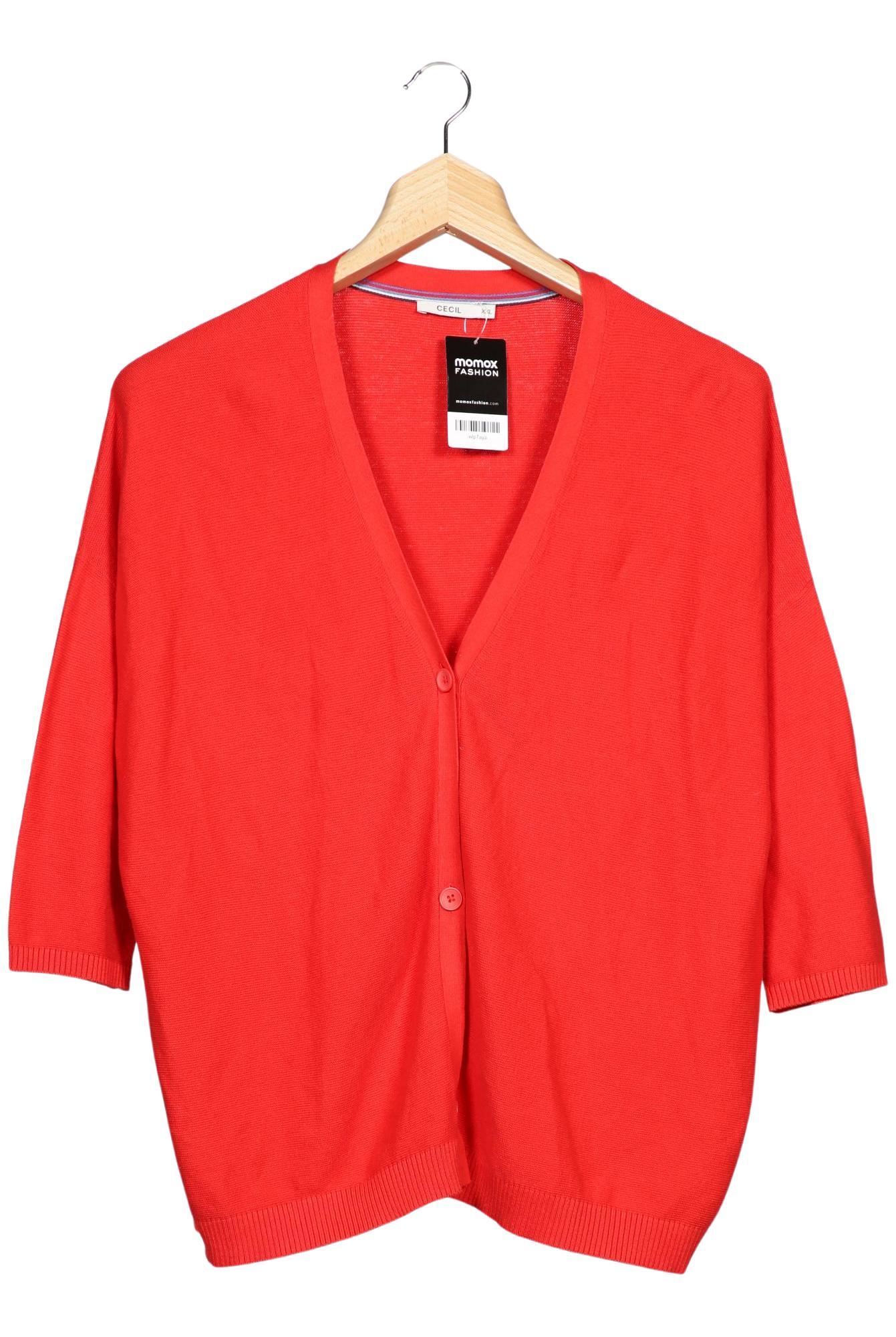 

Cecil Damen Strickjacke, rot, Gr. 46
