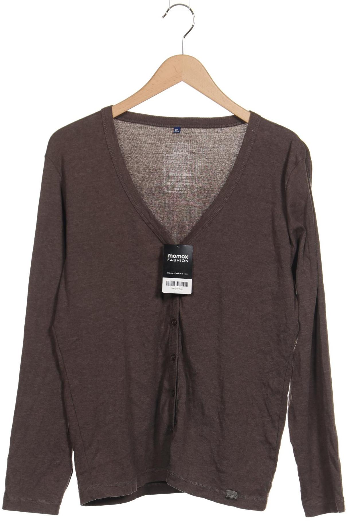 

Cecil Damen Strickjacke, braun, Gr. 46