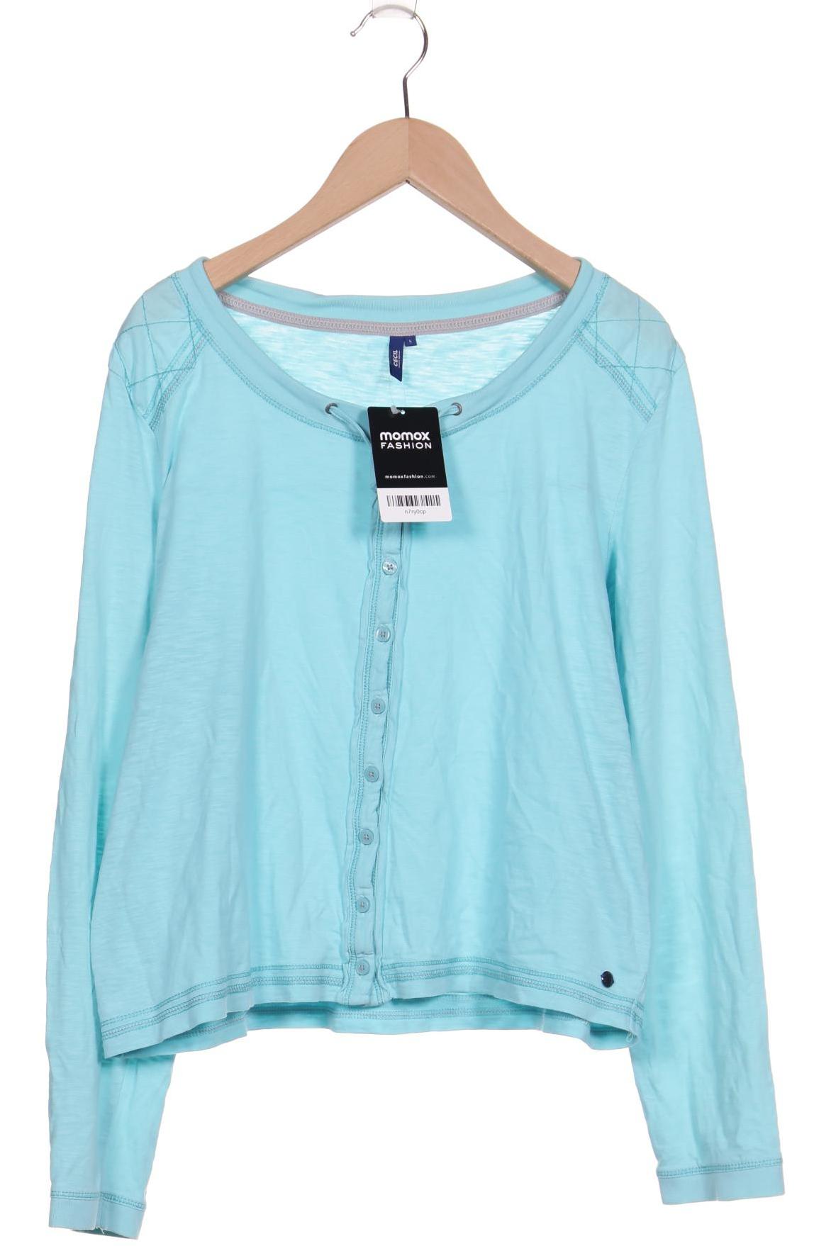 

Cecil Damen Strickjacke, hellblau, Gr. 42