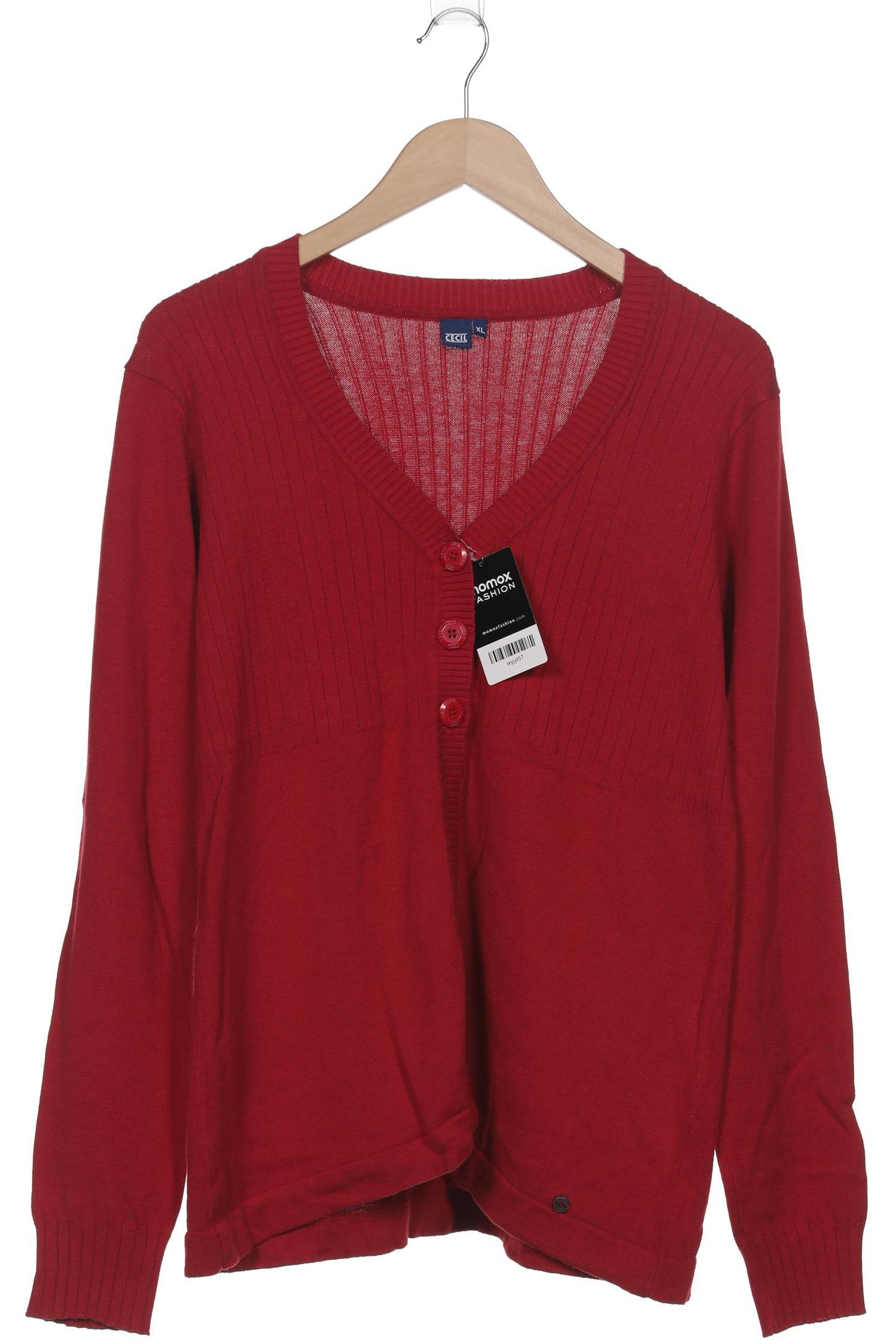 

Cecil Damen Strickjacke, rot, Gr. 44