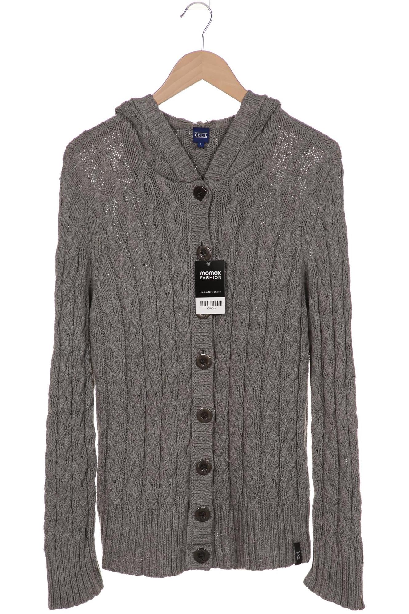 

Cecil Damen Strickjacke, grau, Gr. 42