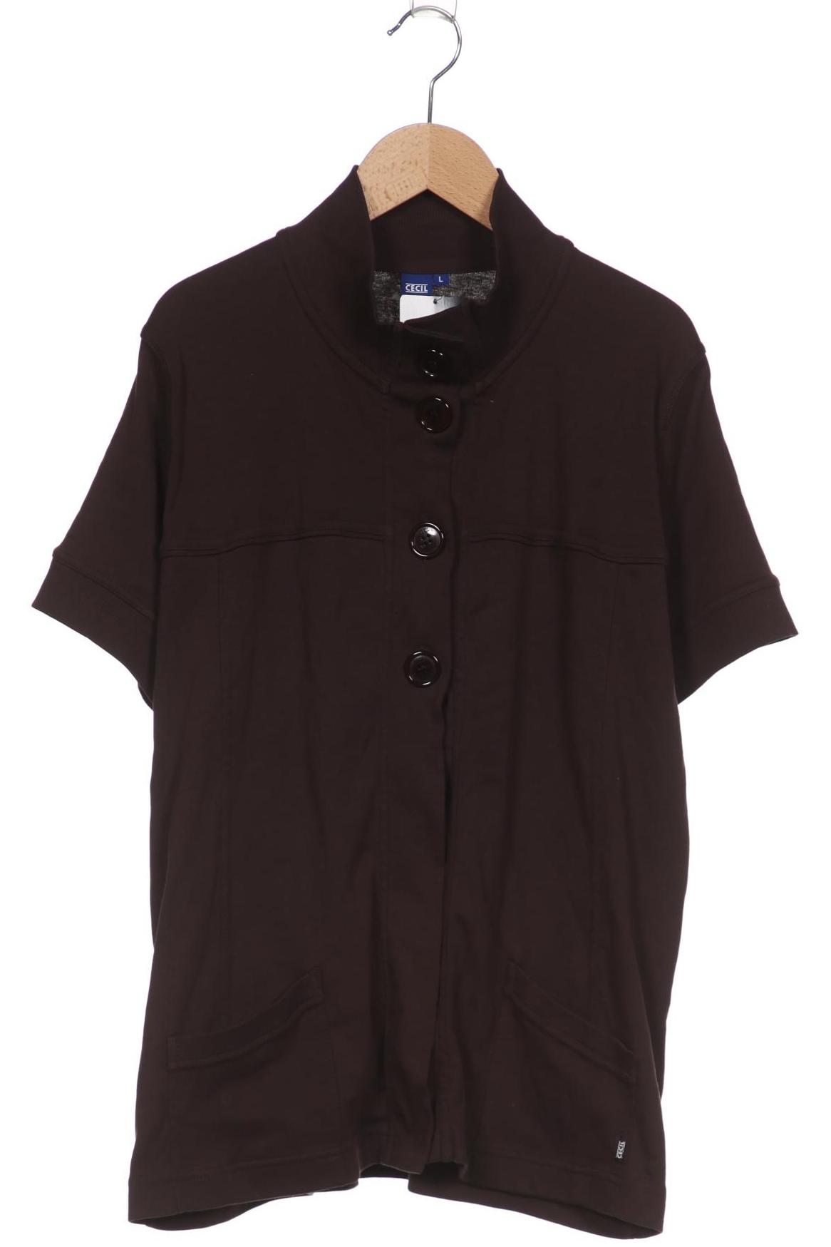 

Cecil Damen Strickjacke, braun, Gr. 42
