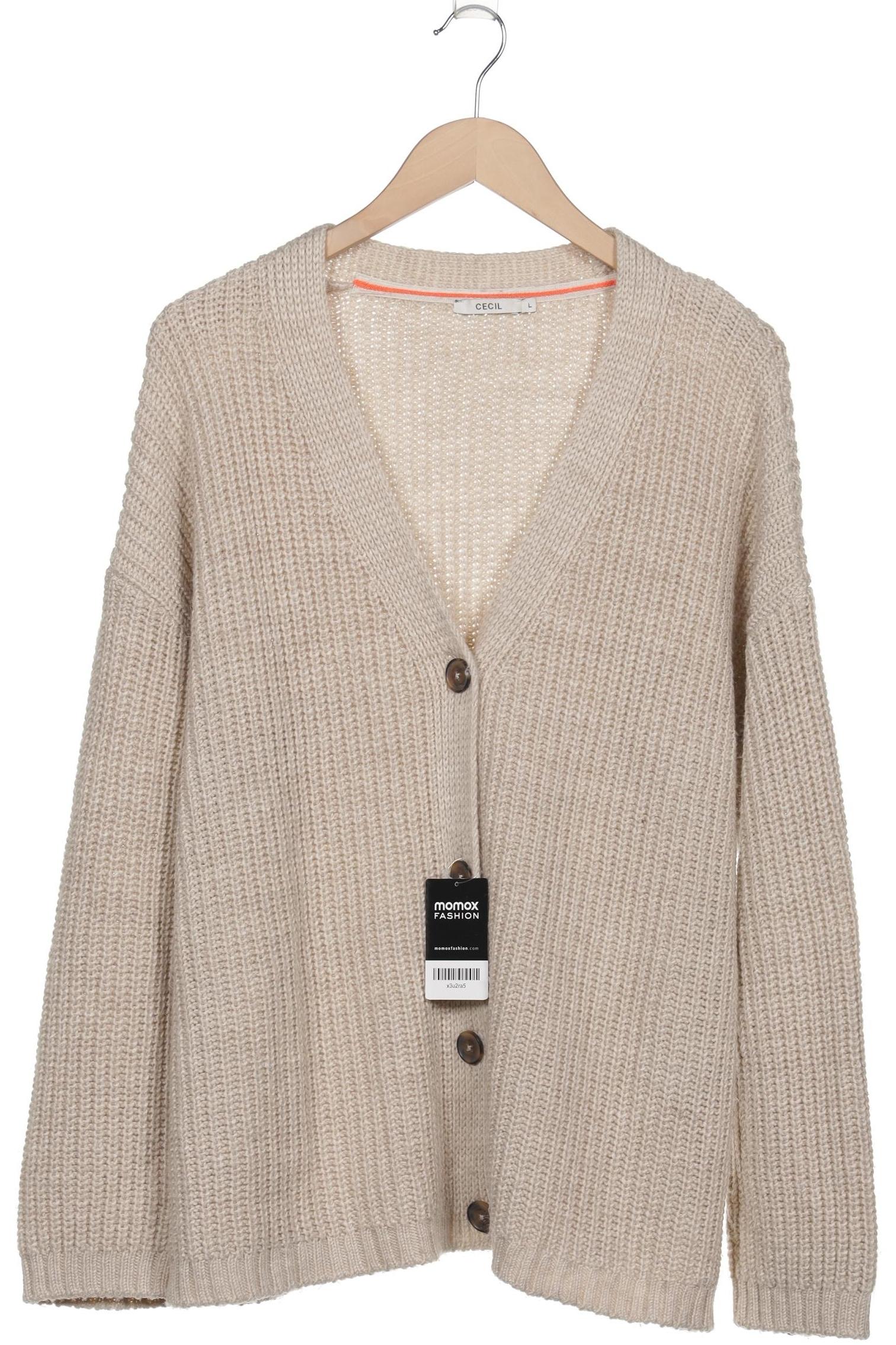 

Cecil Damen Strickjacke, beige, Gr. 42