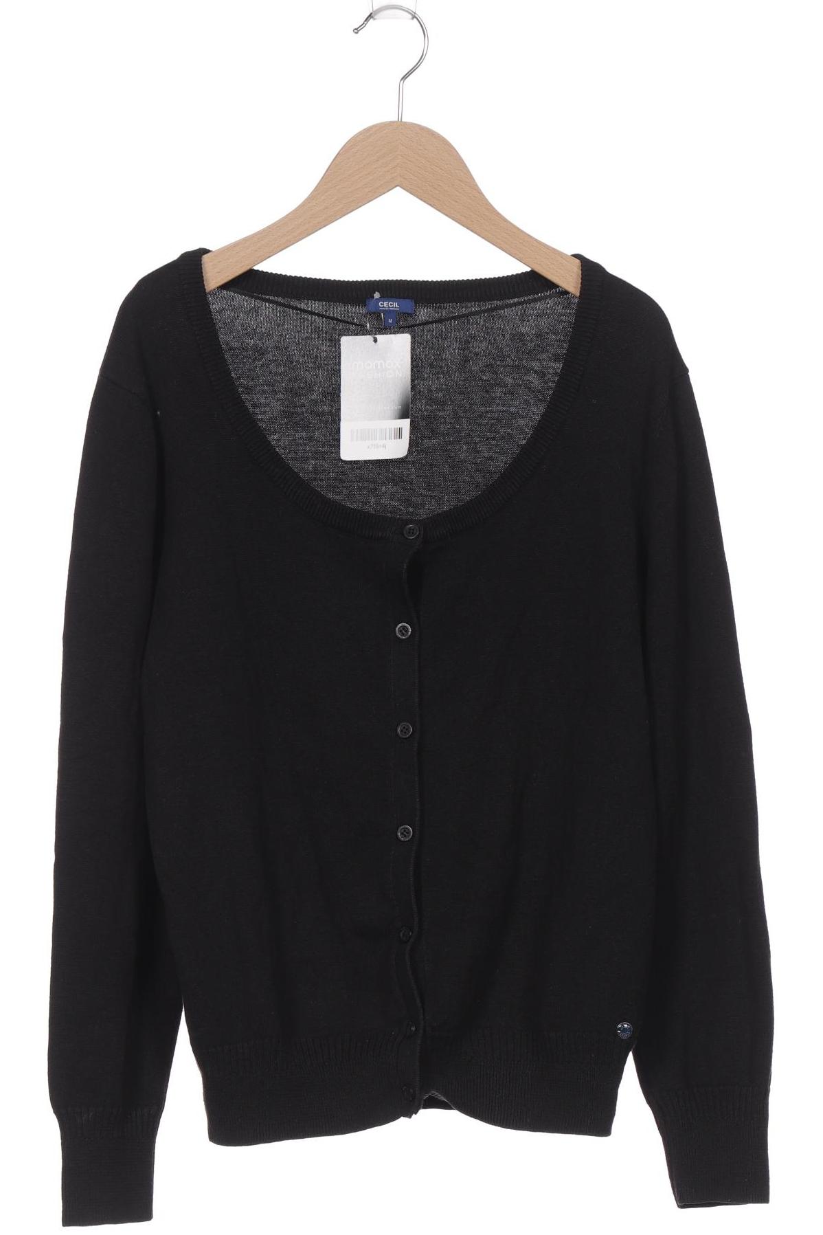 

CECIL Damen Strickjacke, schwarz
