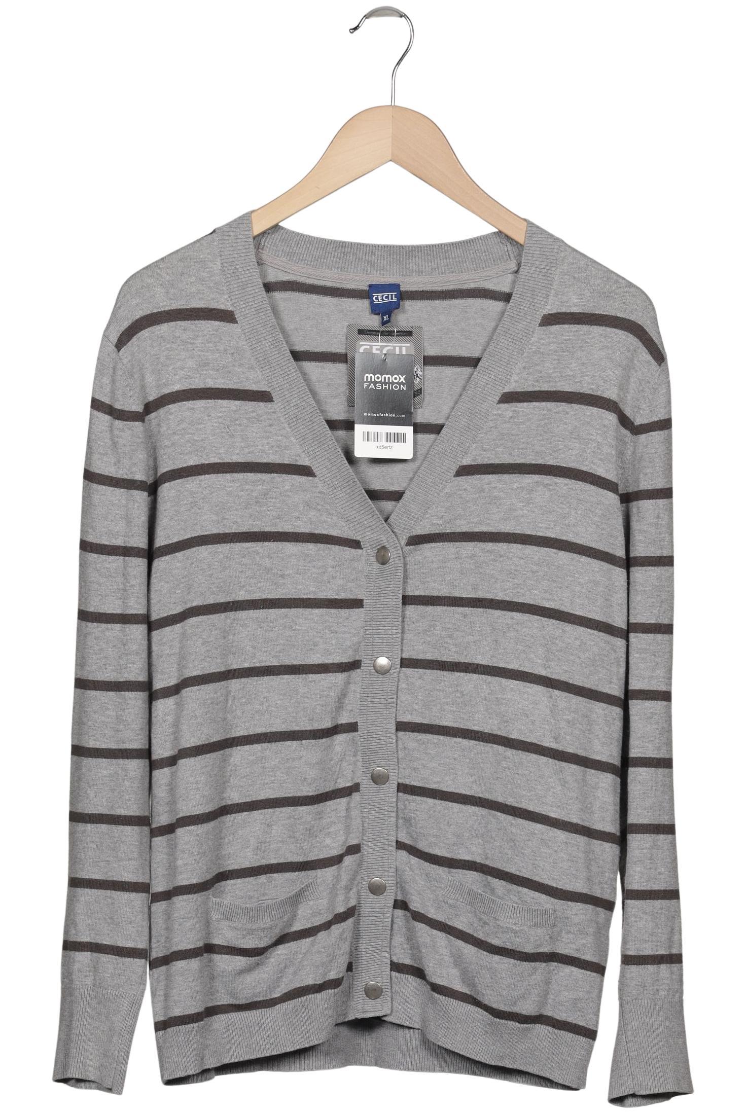 

Cecil Damen Strickjacke, grau, Gr. 44