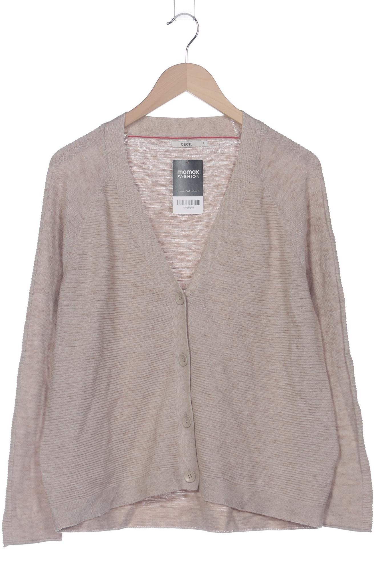 

Cecil Damen Strickjacke, beige, Gr. 42