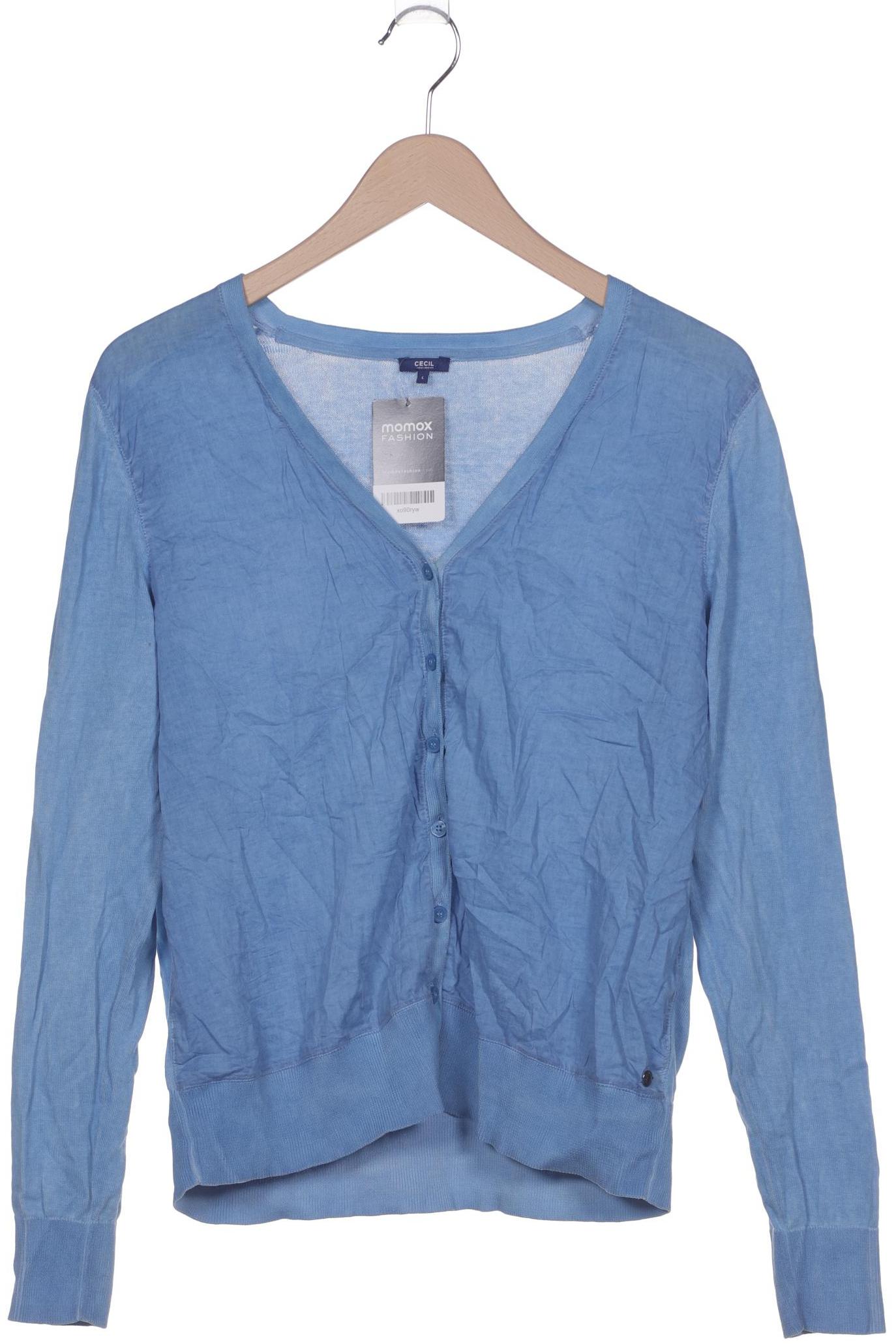 

Cecil Damen Strickjacke, blau, Gr. 42