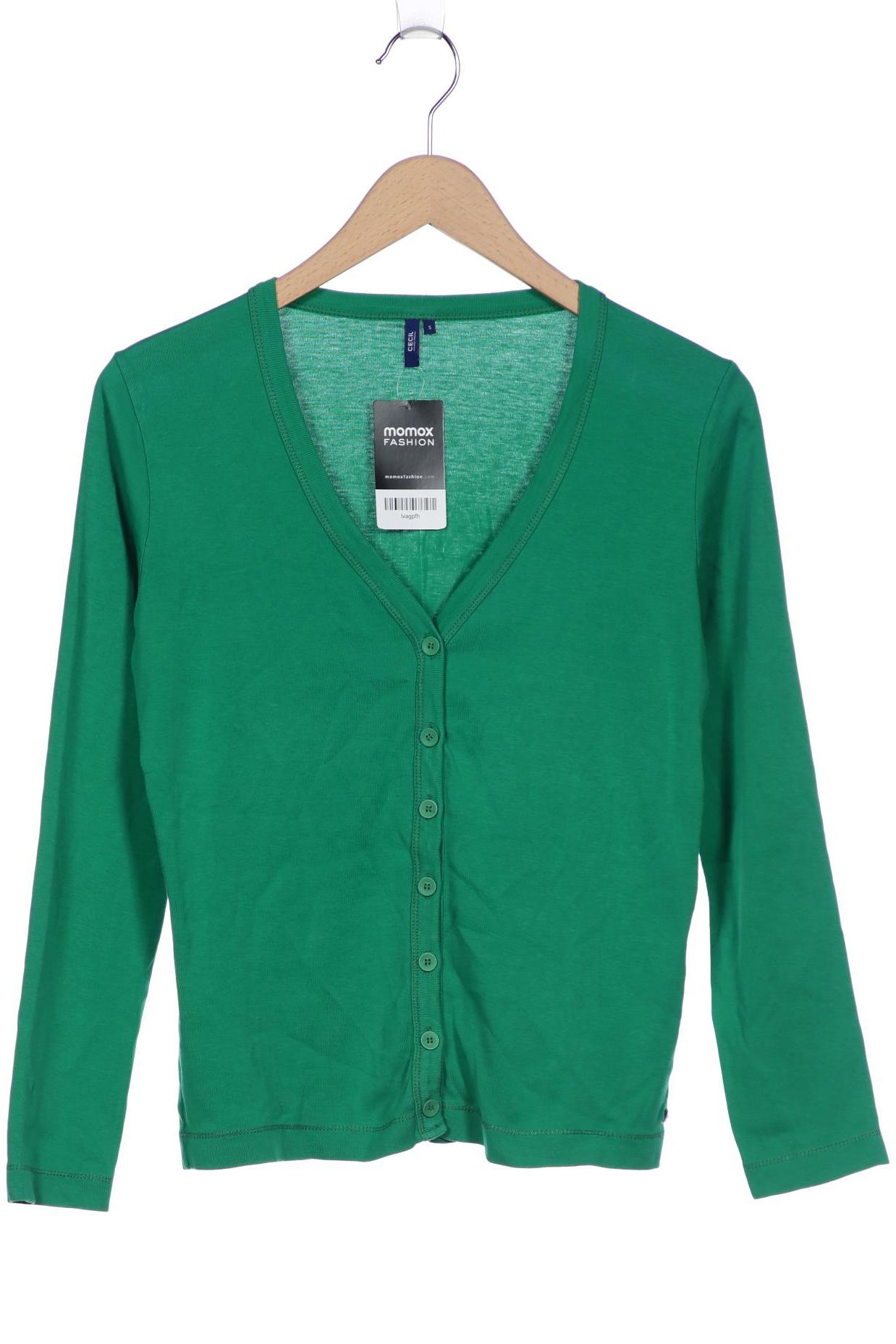 

Cecil Damen Strickjacke, grün, Gr. 36