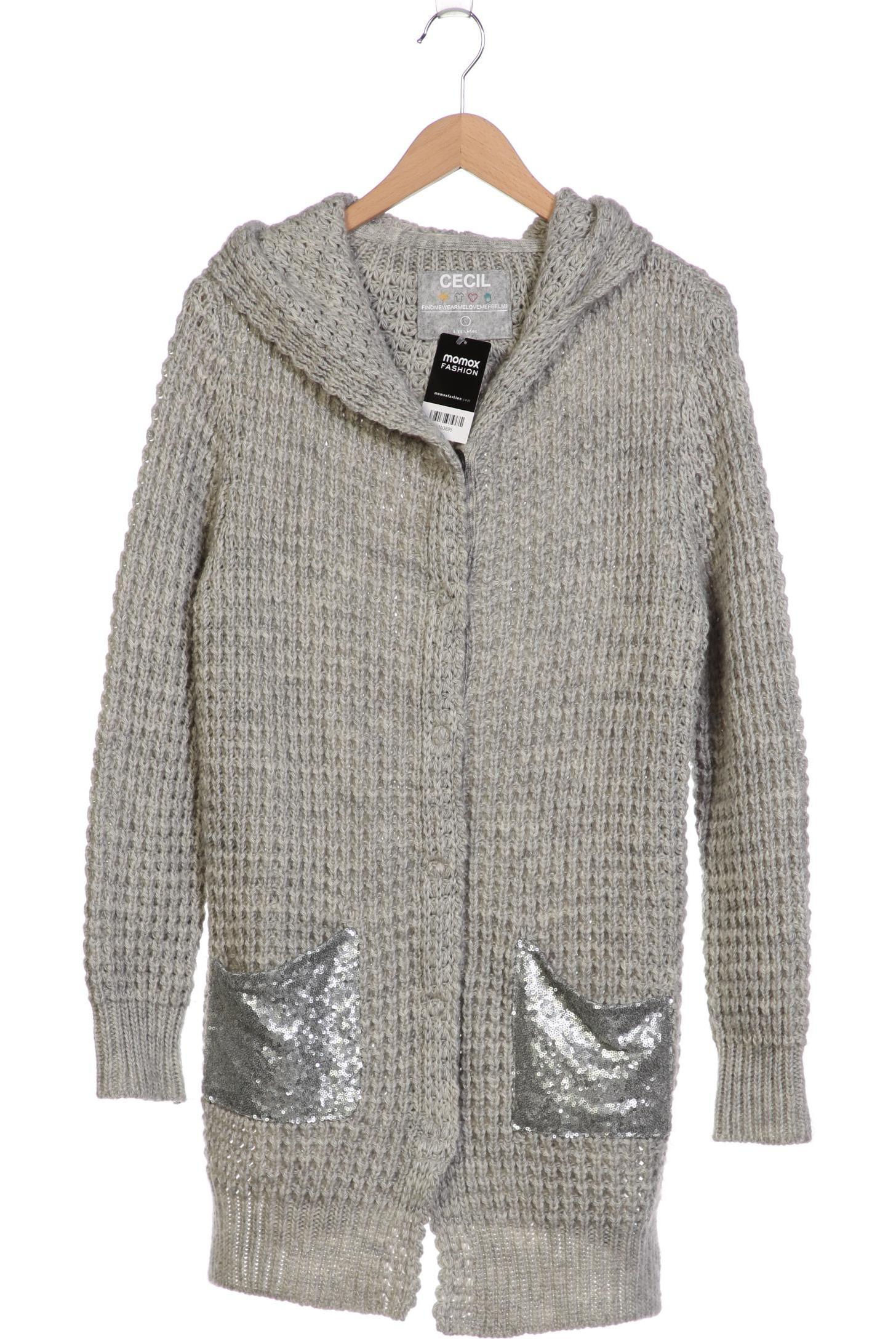 

Cecil Damen Strickjacke, grau, Gr. 42