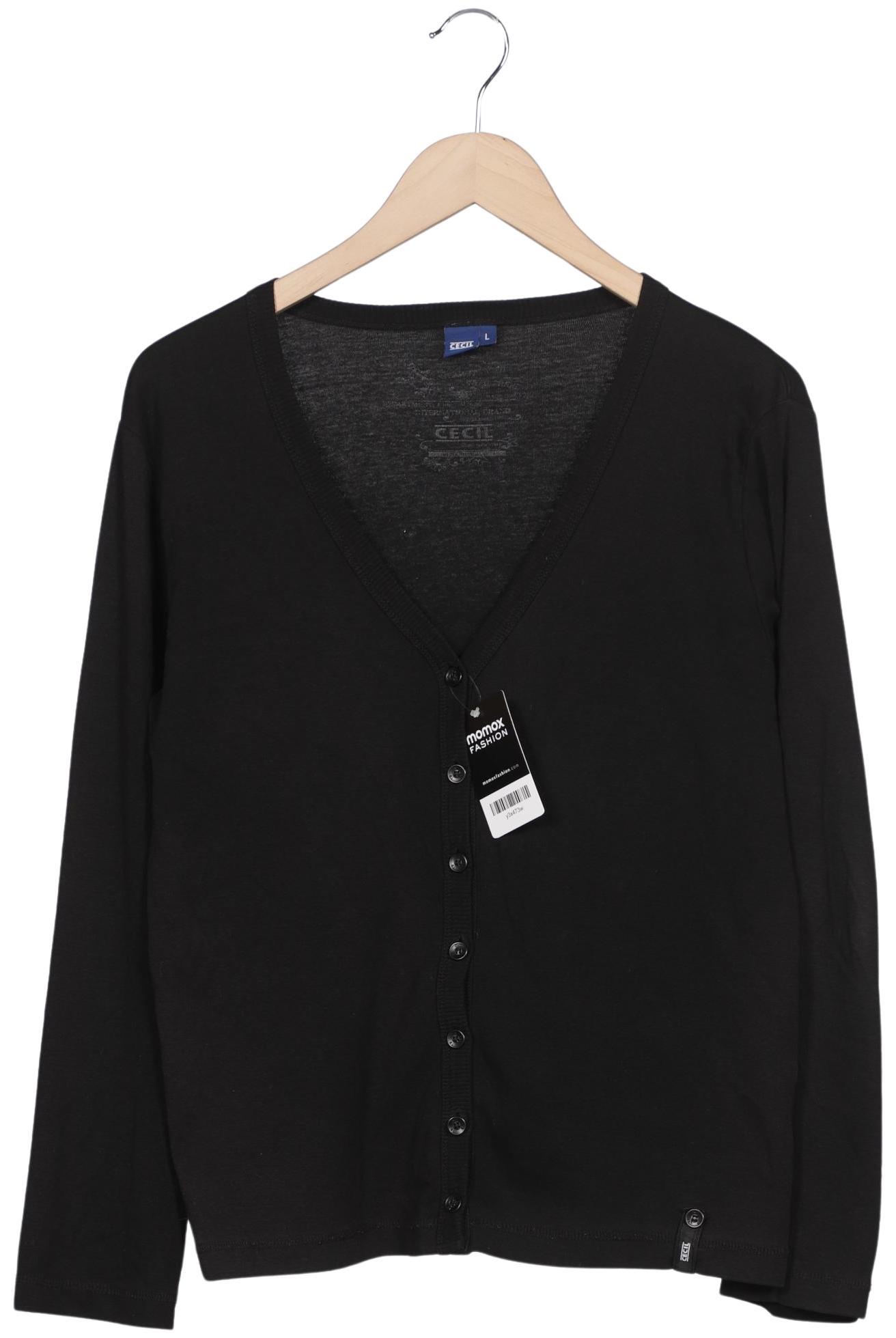 

Cecil Damen Strickjacke, schwarz, Gr. 42