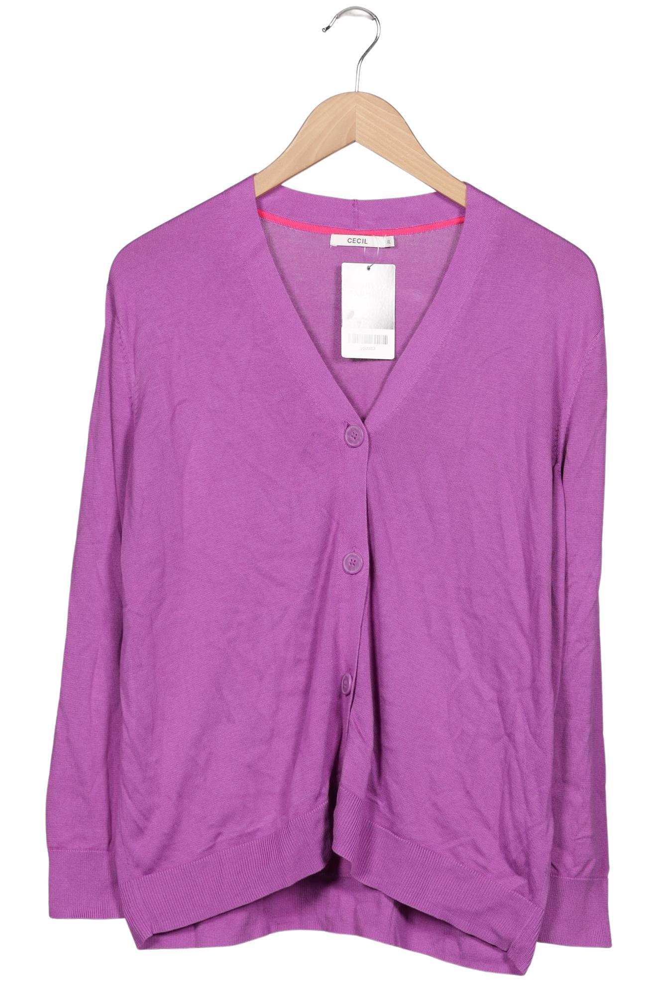 

Cecil Damen Strickjacke, flieder, Gr. 44