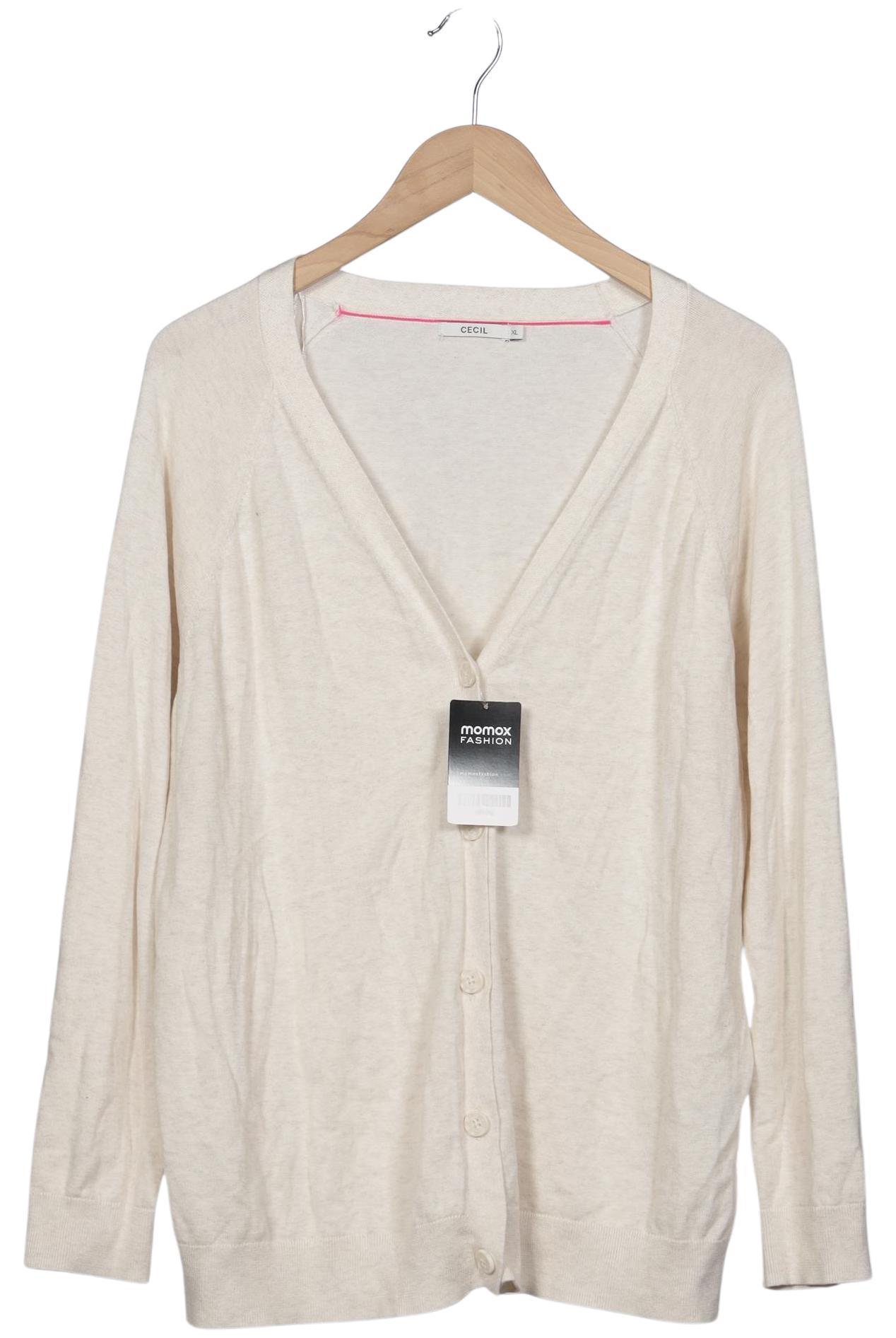 

Cecil Damen Strickjacke, cremeweiß, Gr. 44