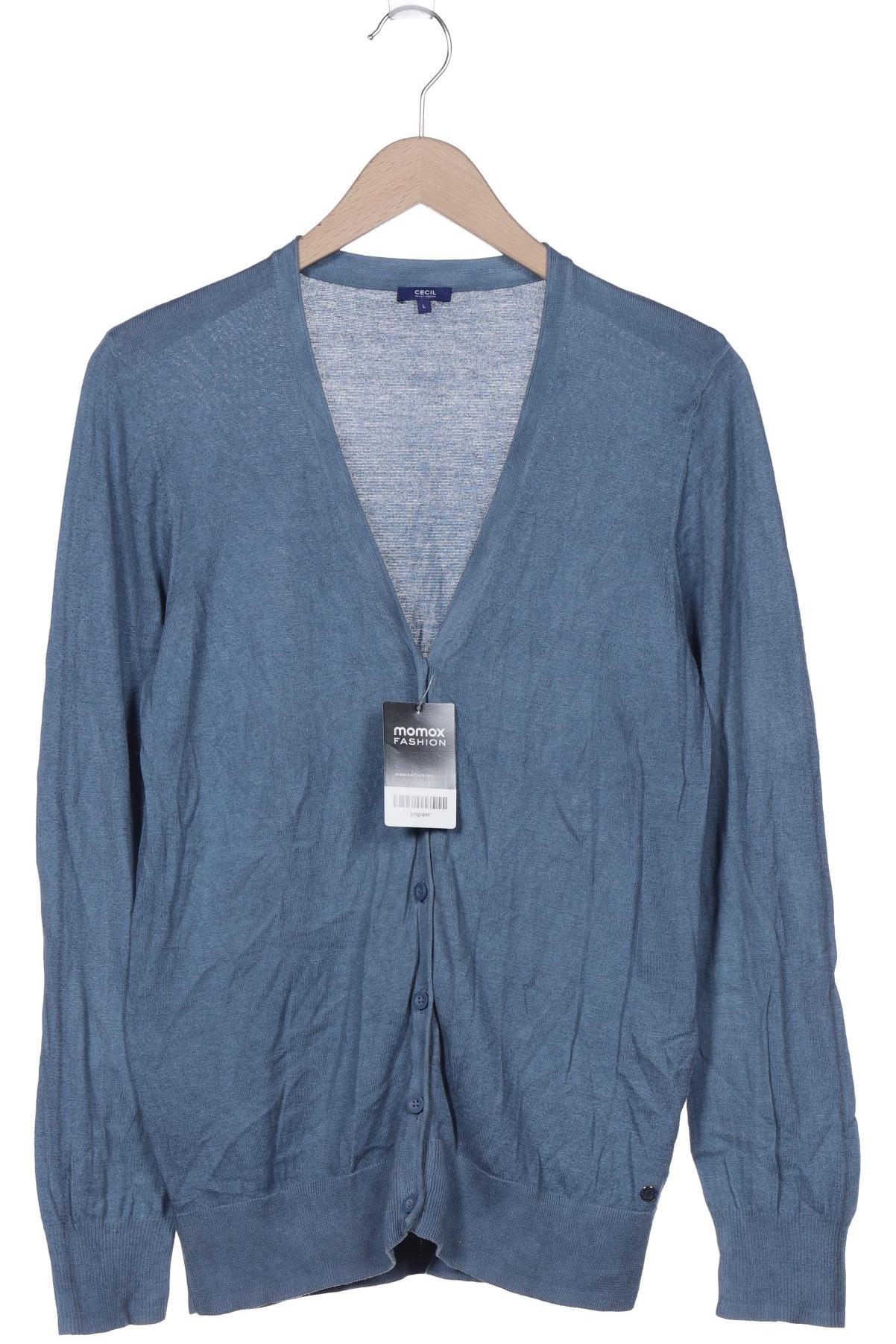 

Cecil Damen Strickjacke, blau, Gr. 42