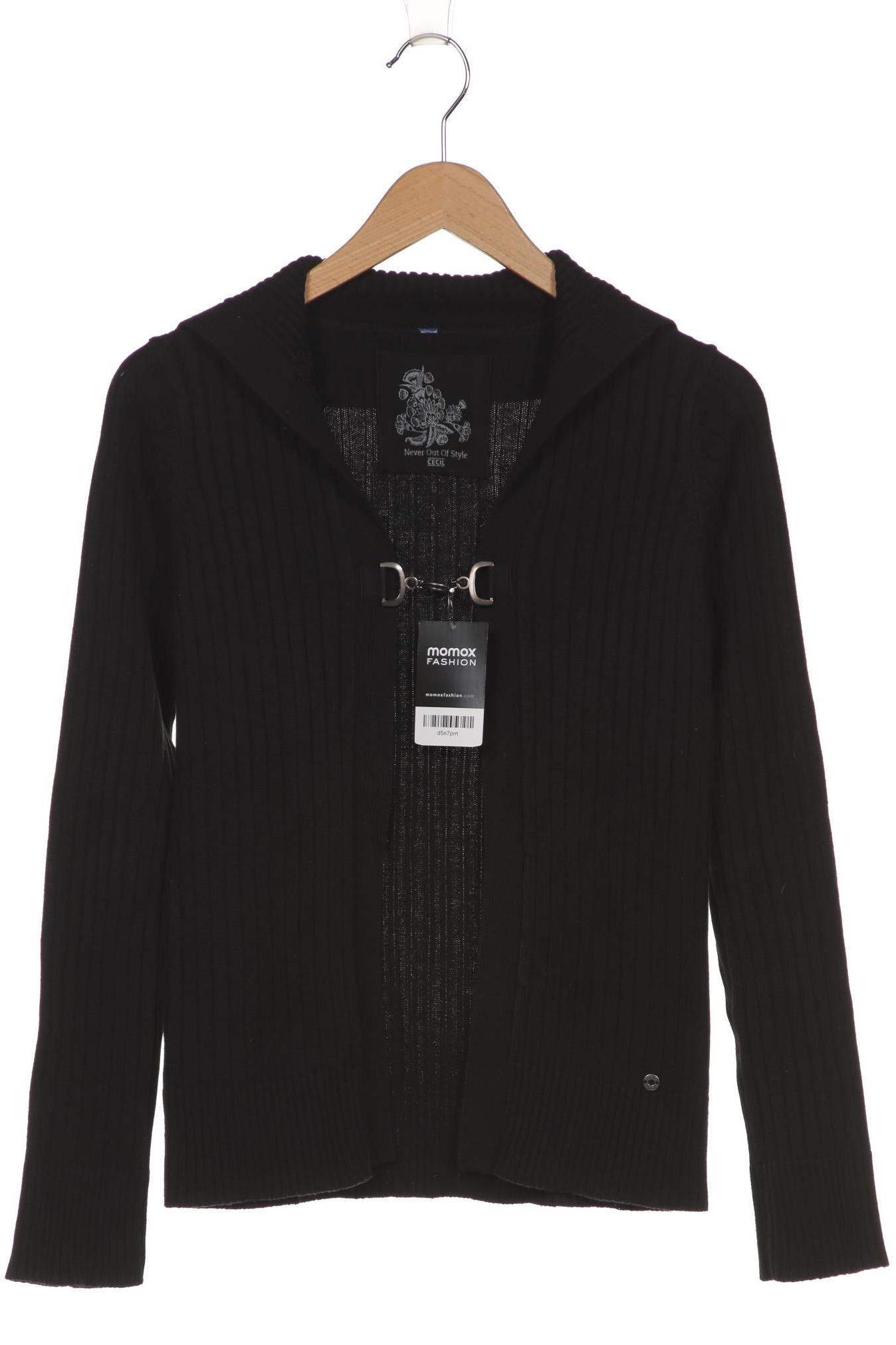

CECIL Damen Strickjacke, schwarz