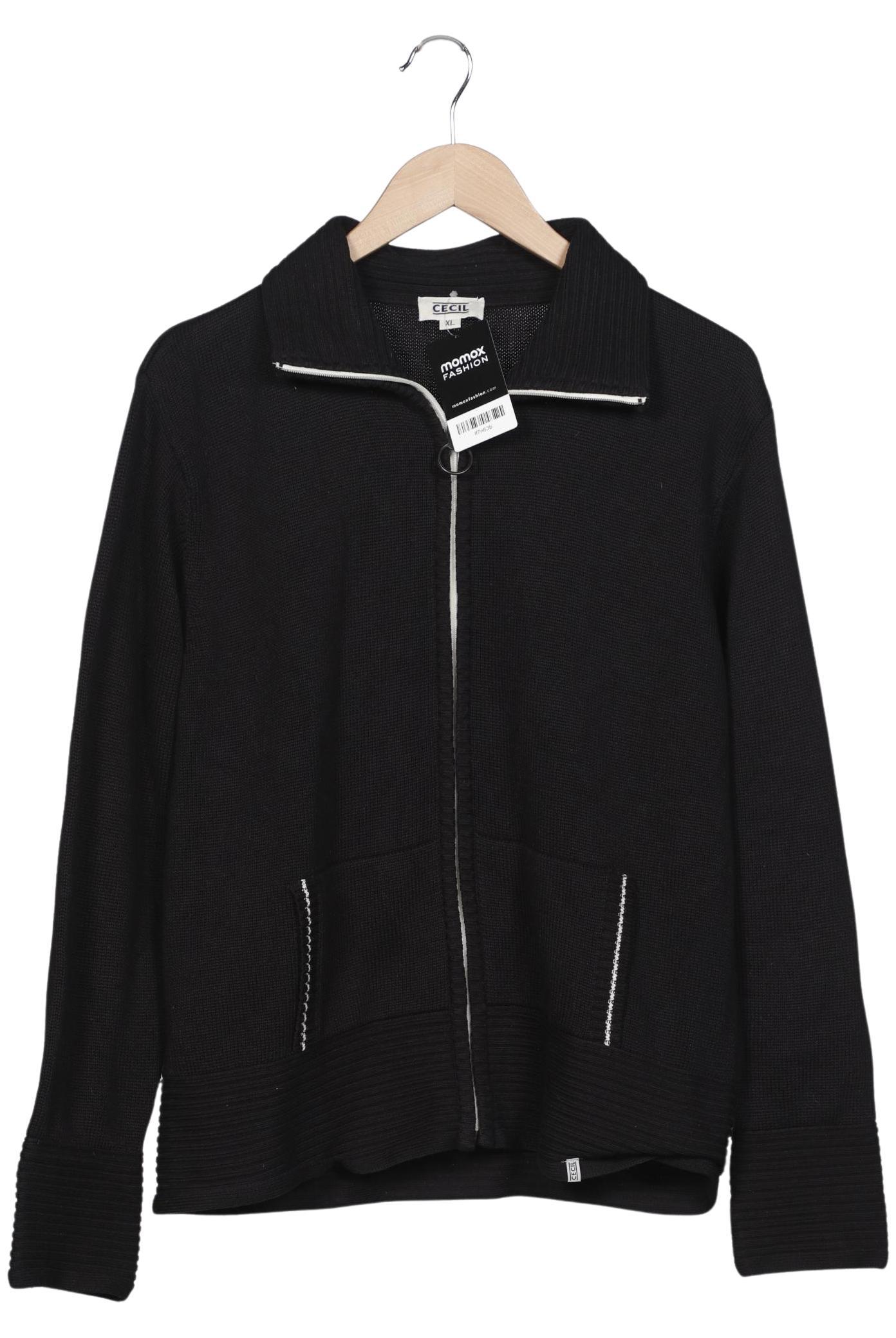 

Cecil Damen Strickjacke, schwarz, Gr. 44