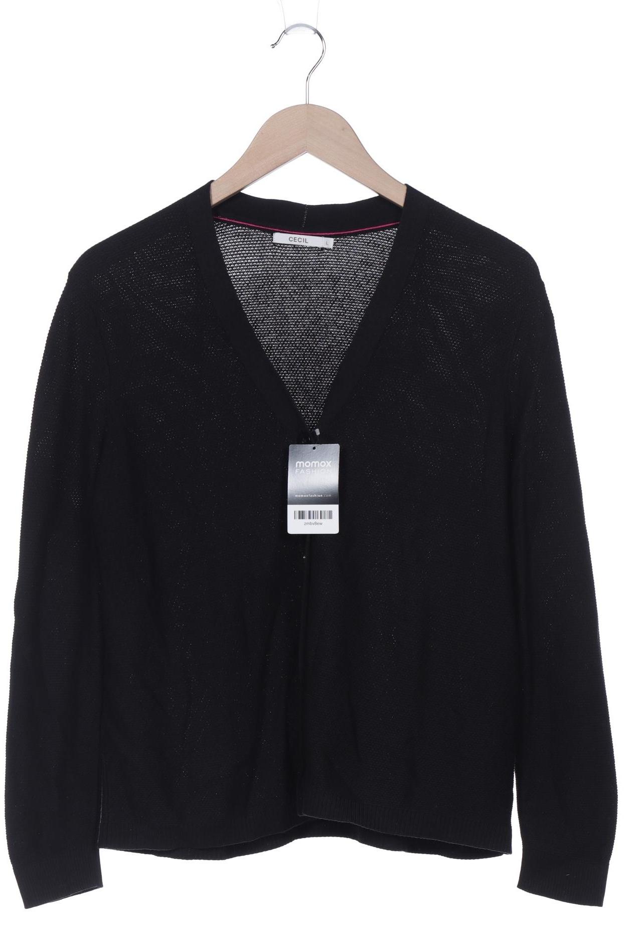 

Cecil Damen Strickjacke, schwarz, Gr. 42