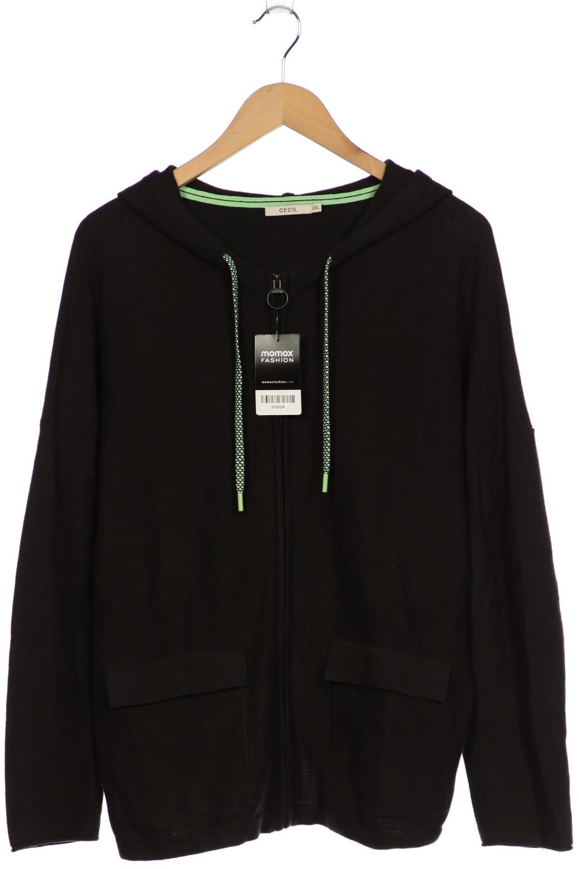 

Cecil Damen Strickjacke, schwarz, Gr. 46