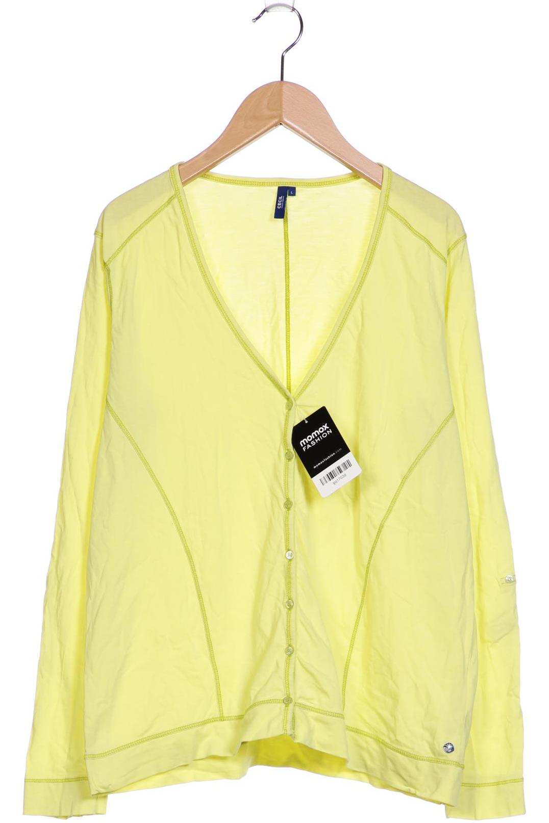 

Cecil Damen Strickjacke, gelb, Gr. 42