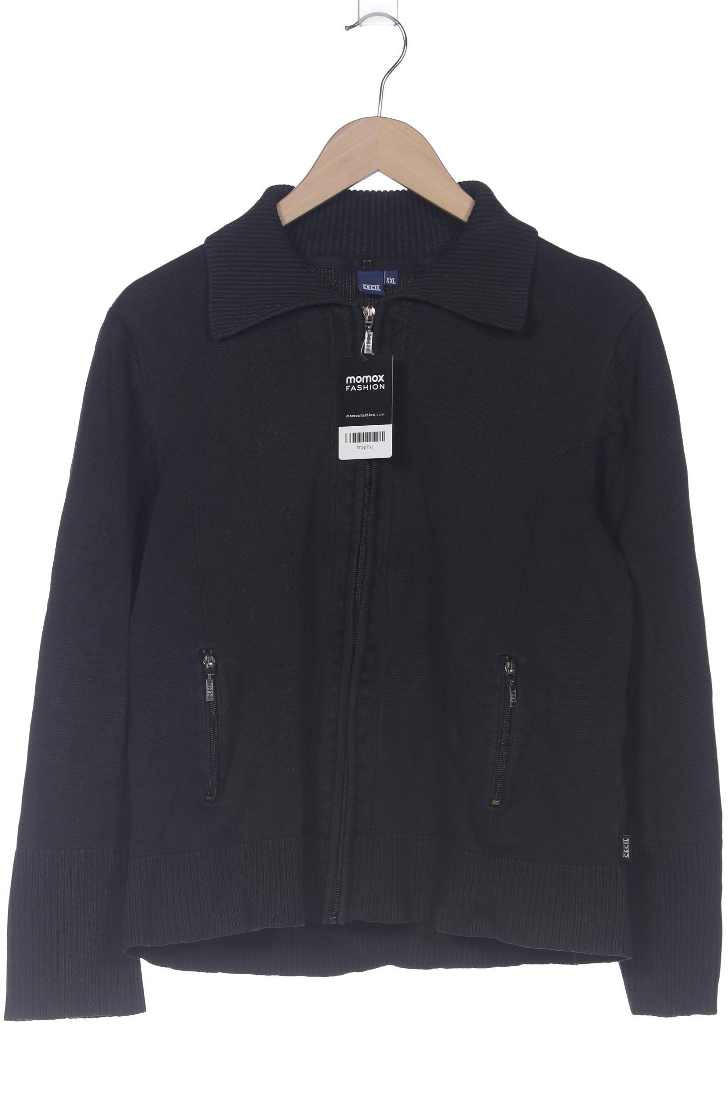 

Cecil Damen Strickjacke, schwarz, Gr. 46
