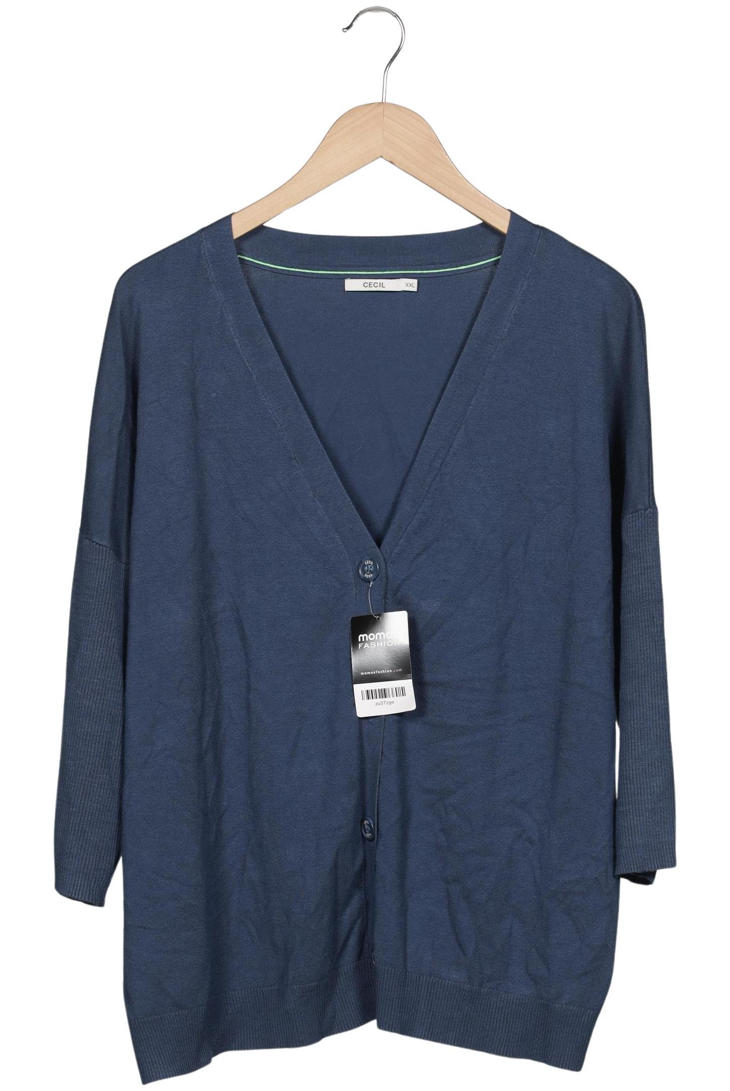 

Cecil Damen Strickjacke, blau, Gr. 46