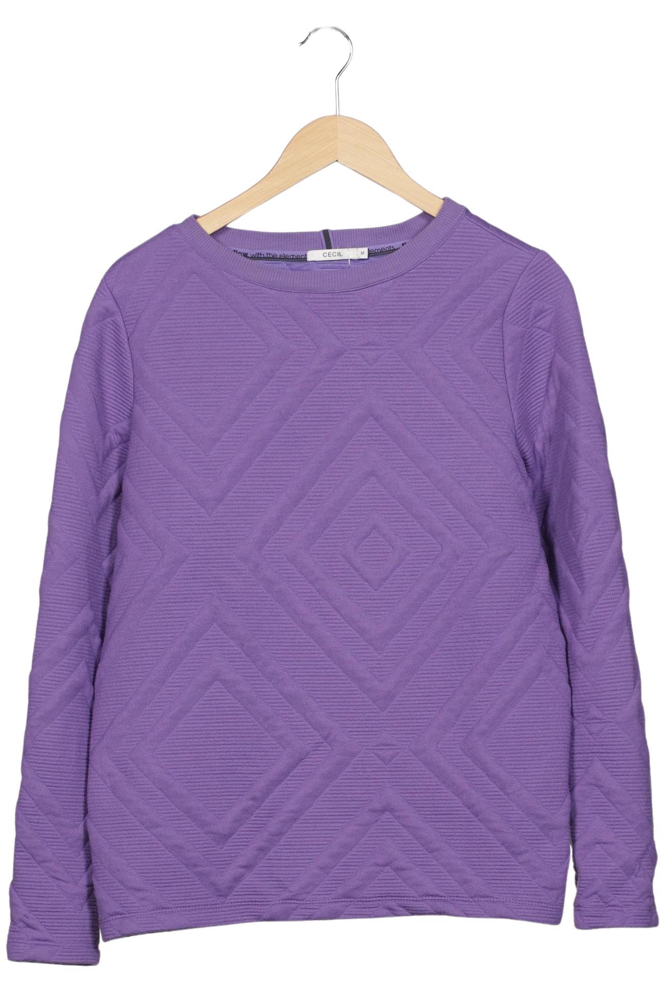 

Cecil Damen Sweatshirt, flieder, Gr. 38