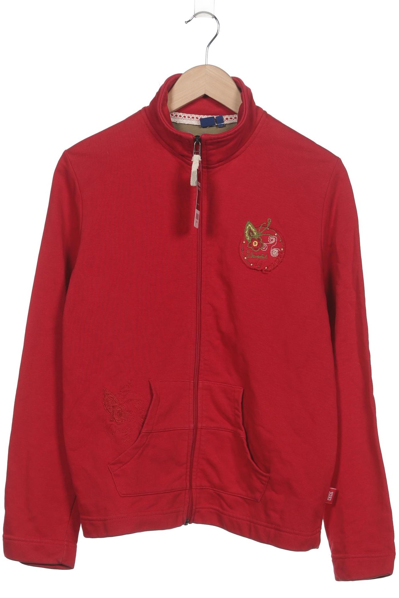 

Cecil Damen Sweatshirt, rot, Gr. 42