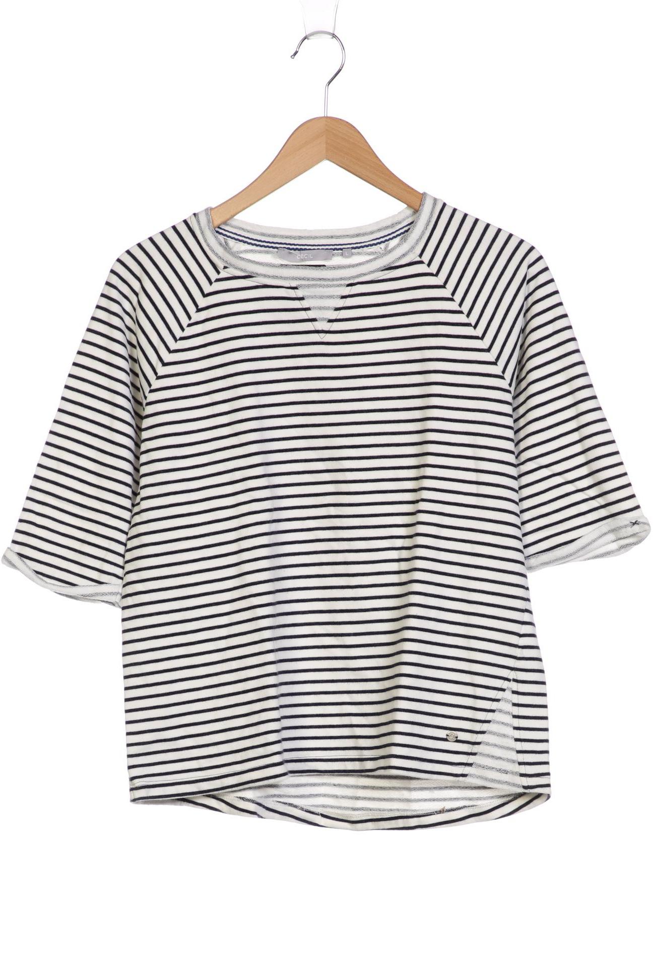 

Cecil Damen Sweatshirt, weiß, Gr. 42