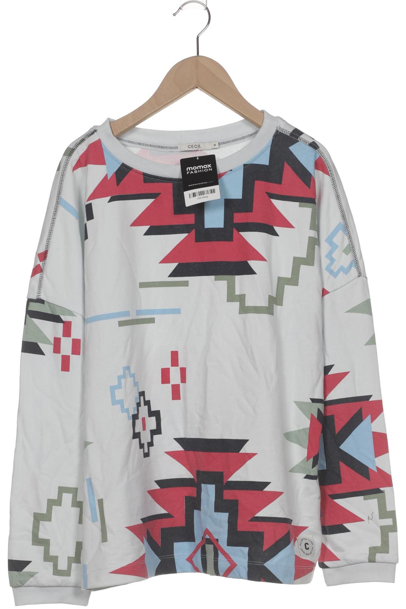 

Cecil Damen Sweatshirt, weiß, Gr. 38
