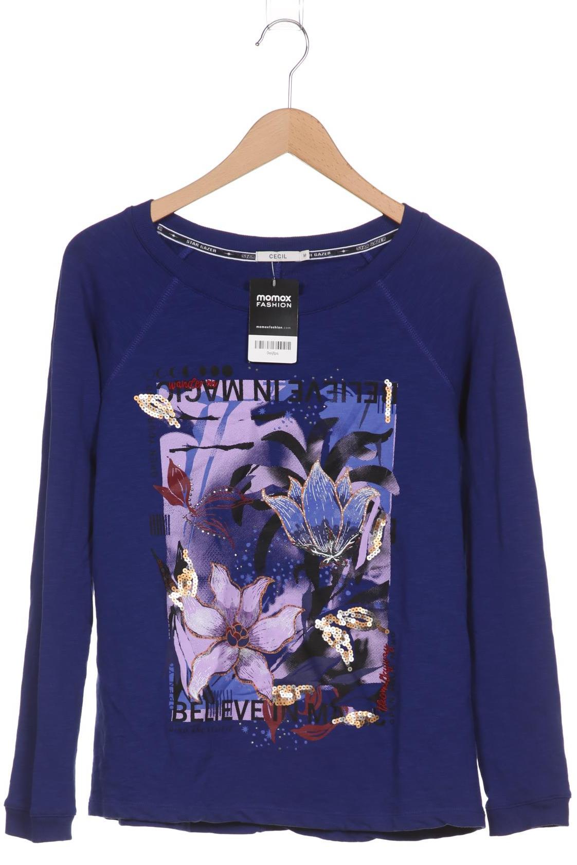 

Cecil Damen Sweatshirt, flieder, Gr. 38