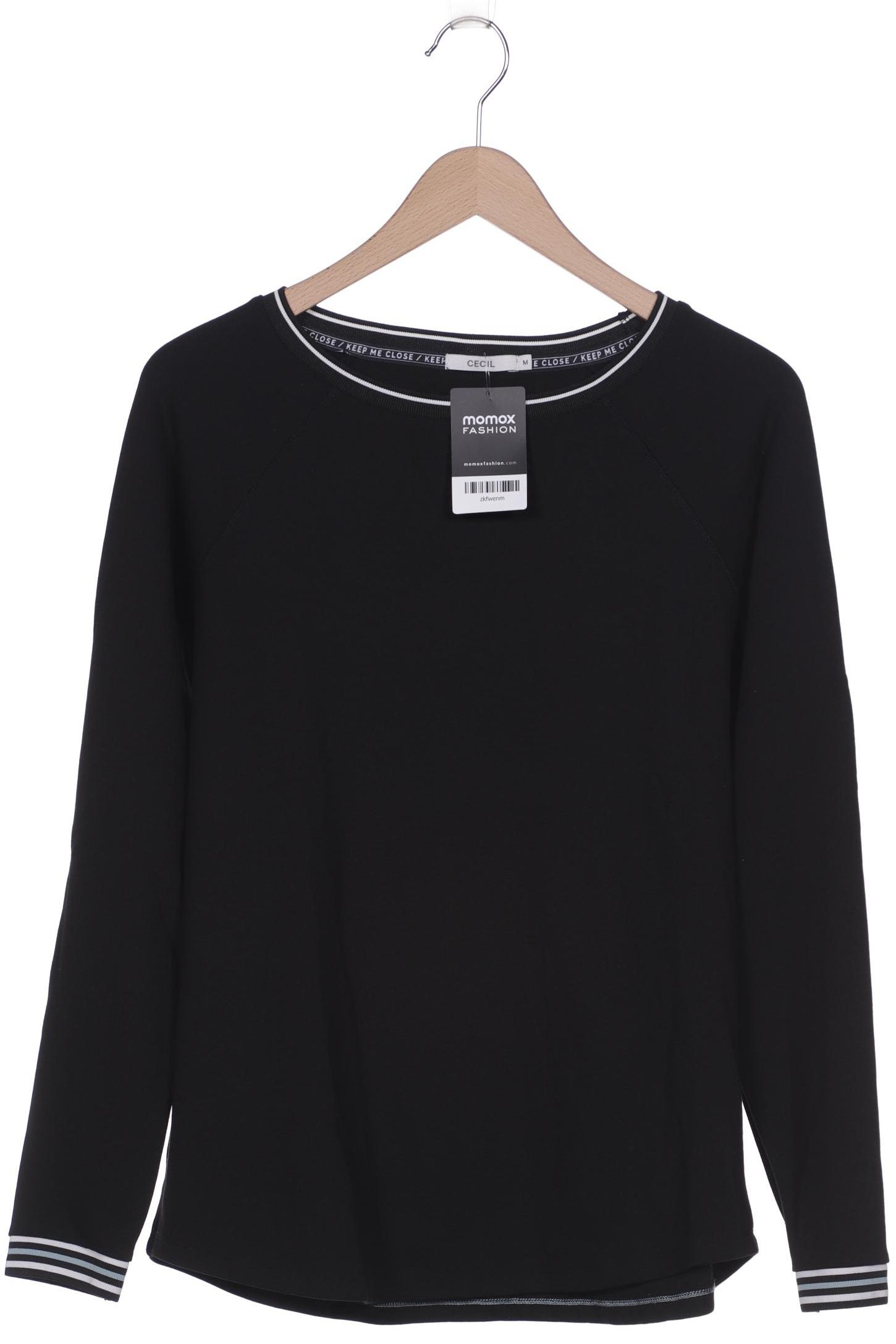 

CECIL Damen Sweatshirt, schwarz