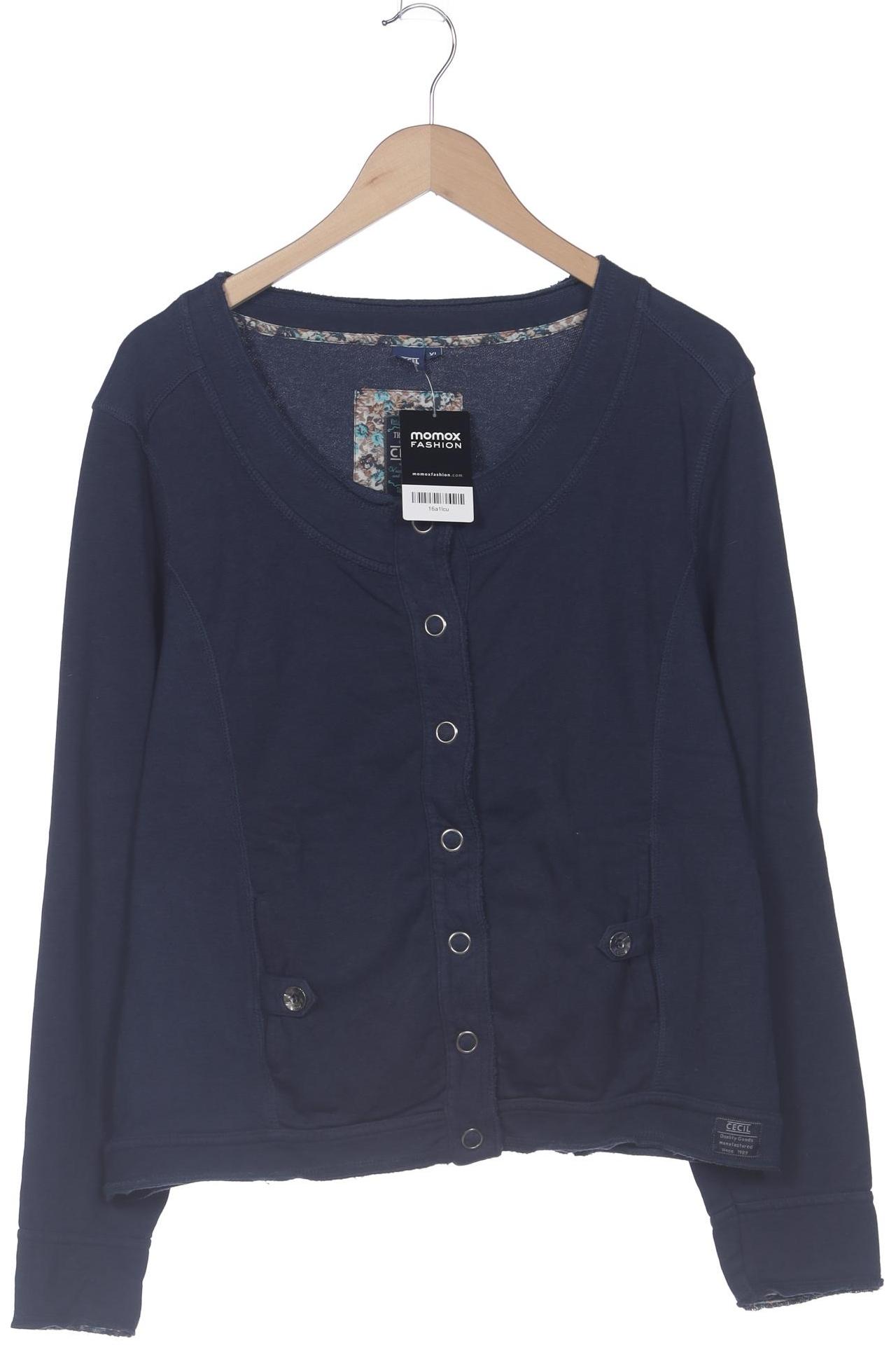 

Cecil Damen Sweatshirt, marineblau, Gr. 44