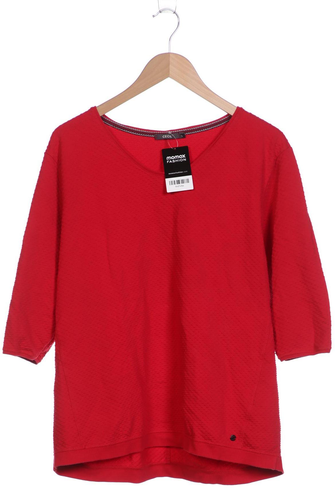 

Cecil Damen Sweatshirt, rot, Gr. 42