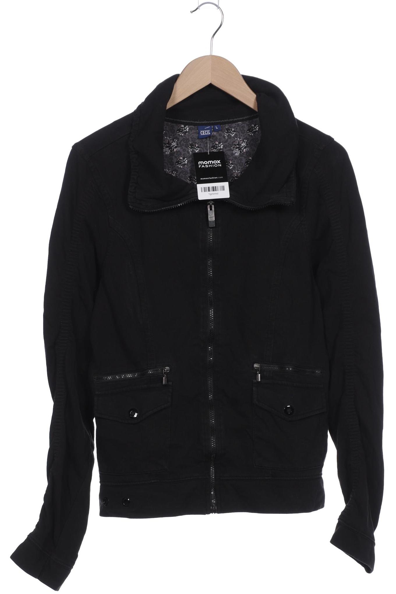 

CECIL Damen Sweatshirt, schwarz