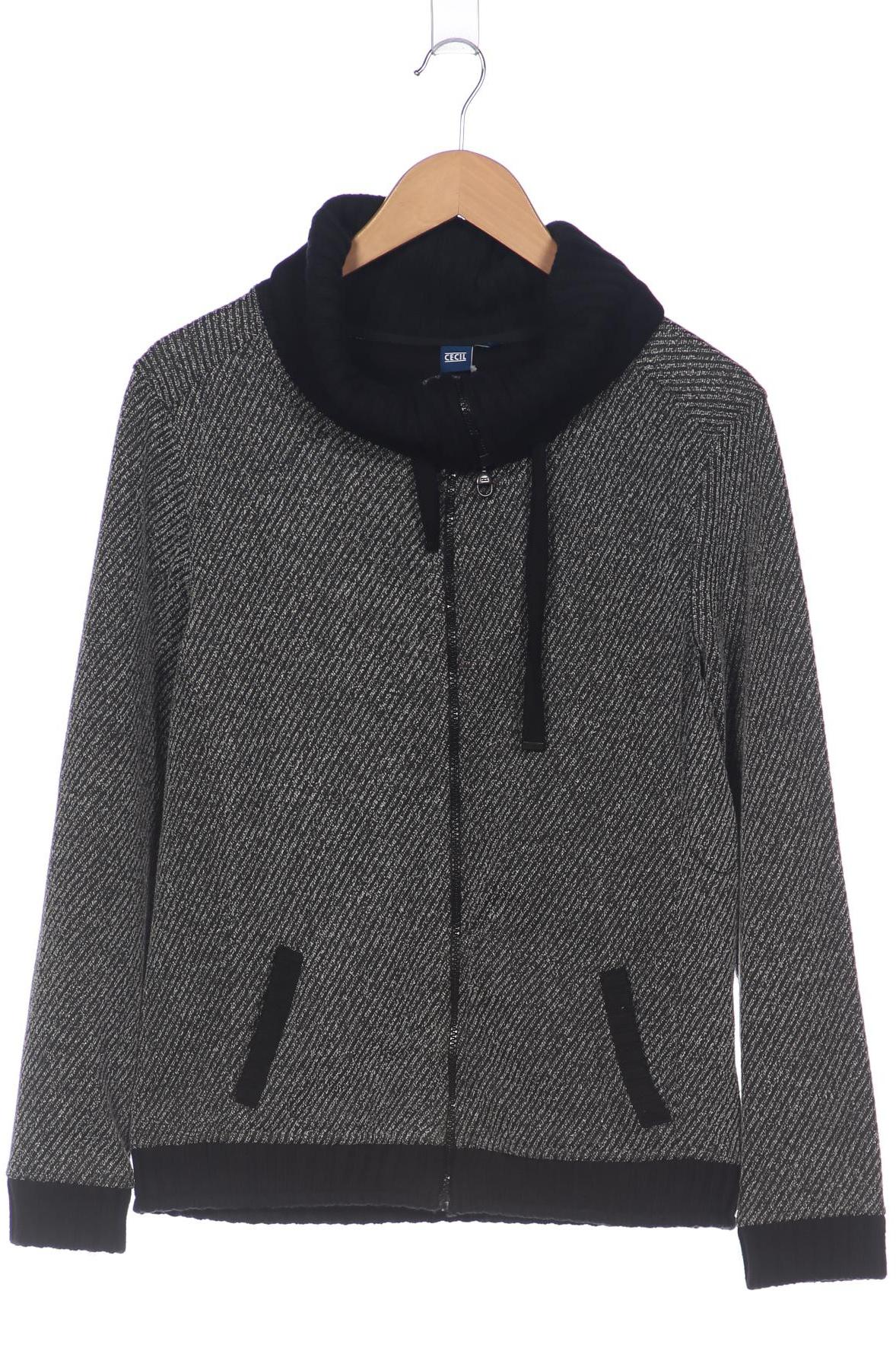 

Cecil Damen Sweatshirt, schwarz, Gr. 42