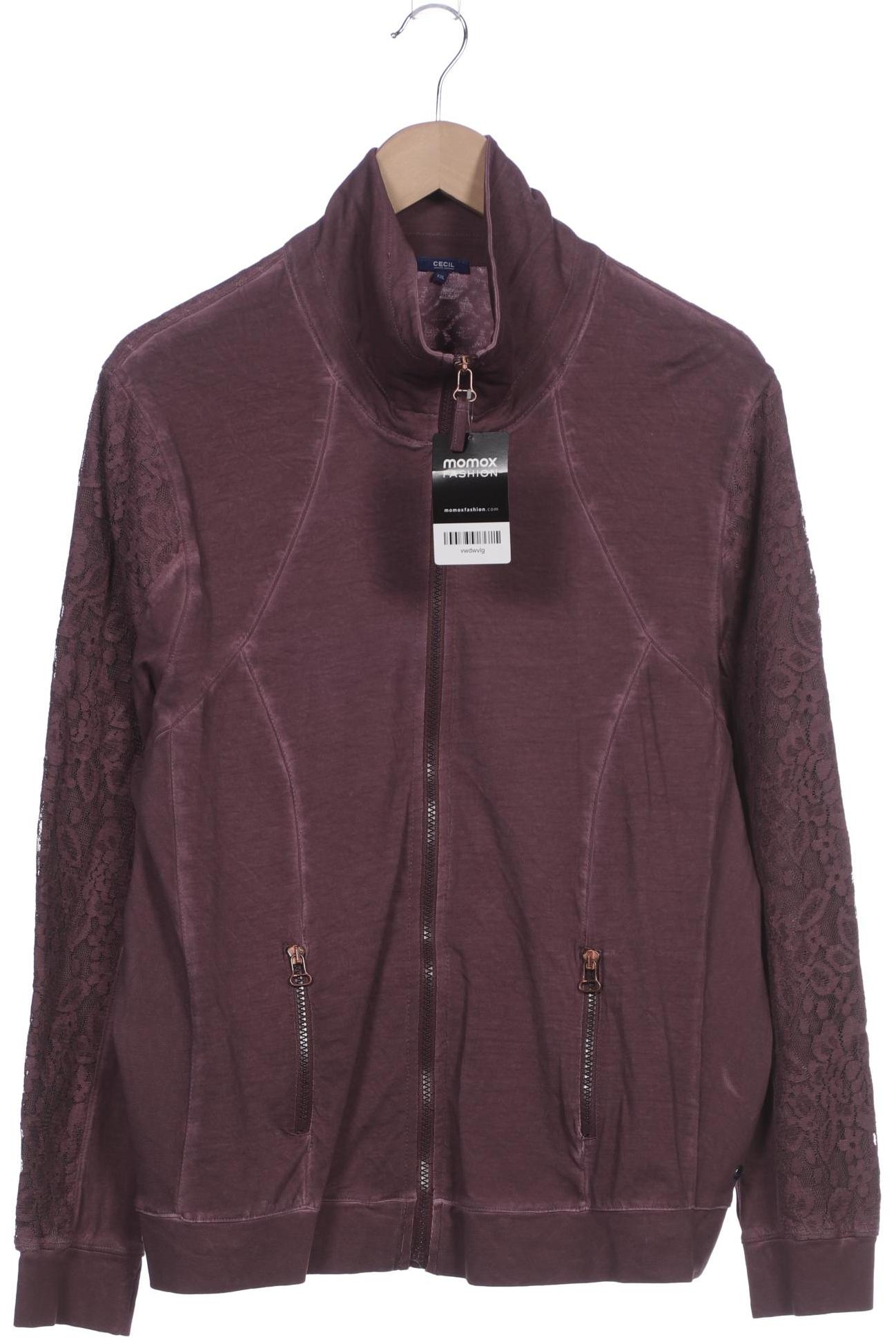 

Cecil Damen Sweatshirt, bordeaux, Gr. 46