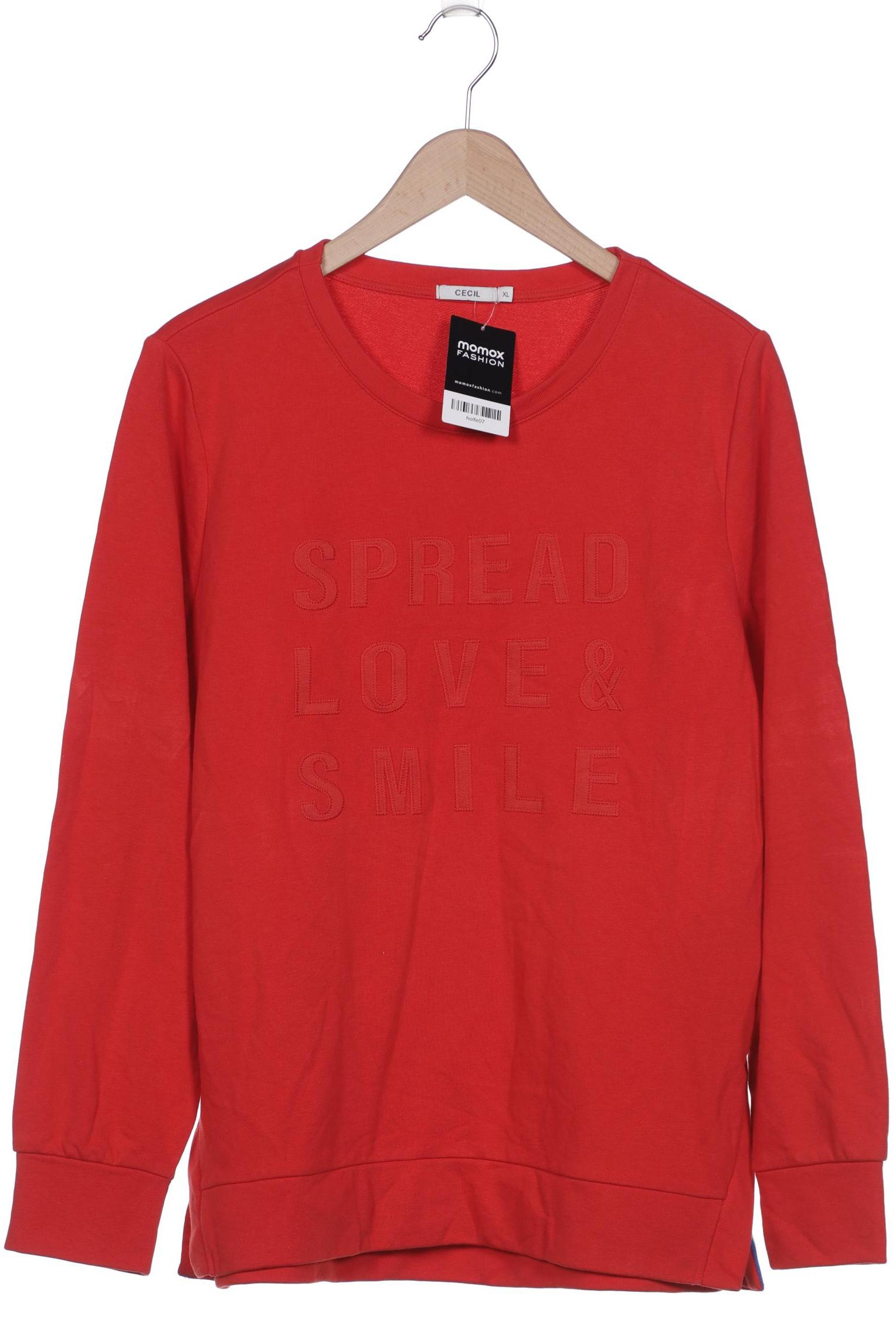 

CECIL Damen Sweatshirt, rot