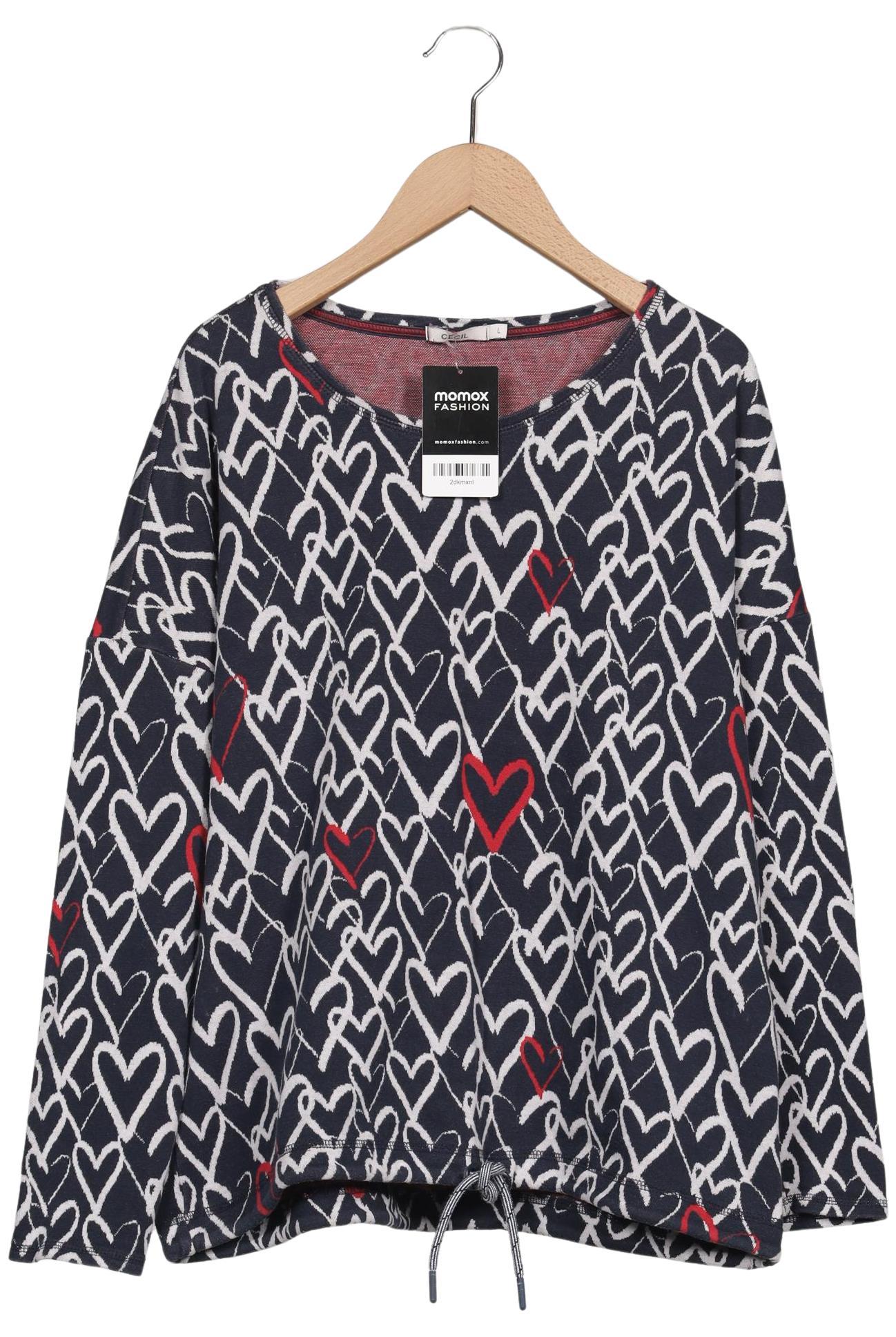 

Cecil Damen Sweatshirt, mehrfarbig, Gr. 42